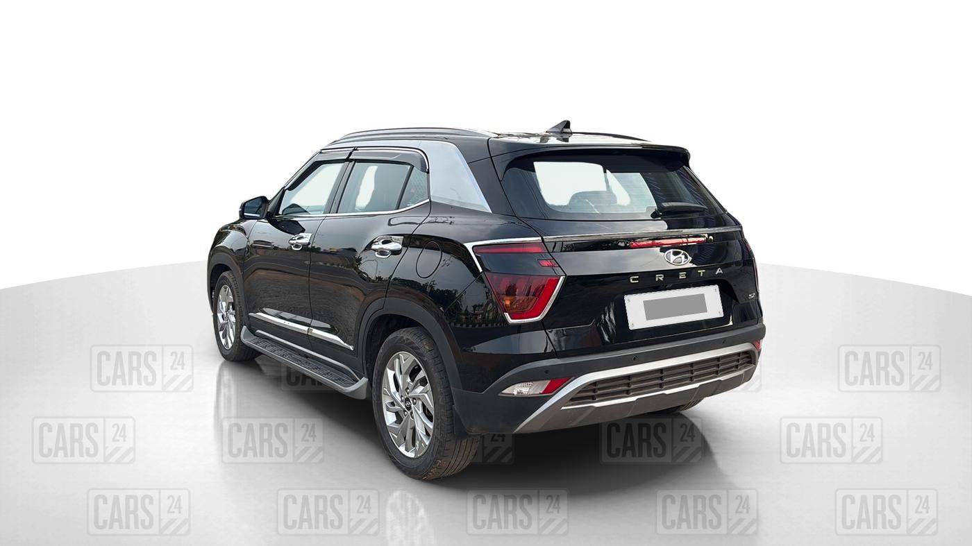2022 Hyundai Creta SX 1.5 PETROL, Petrol, Manual, 61,000 km, Left Back Diagonal