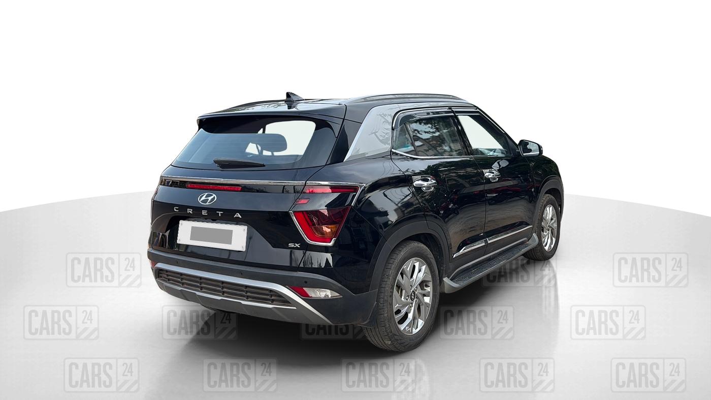 2022 Hyundai Creta SX 1.5 PETROL, Petrol, Manual, 61,000 km, Right Back Diagonal