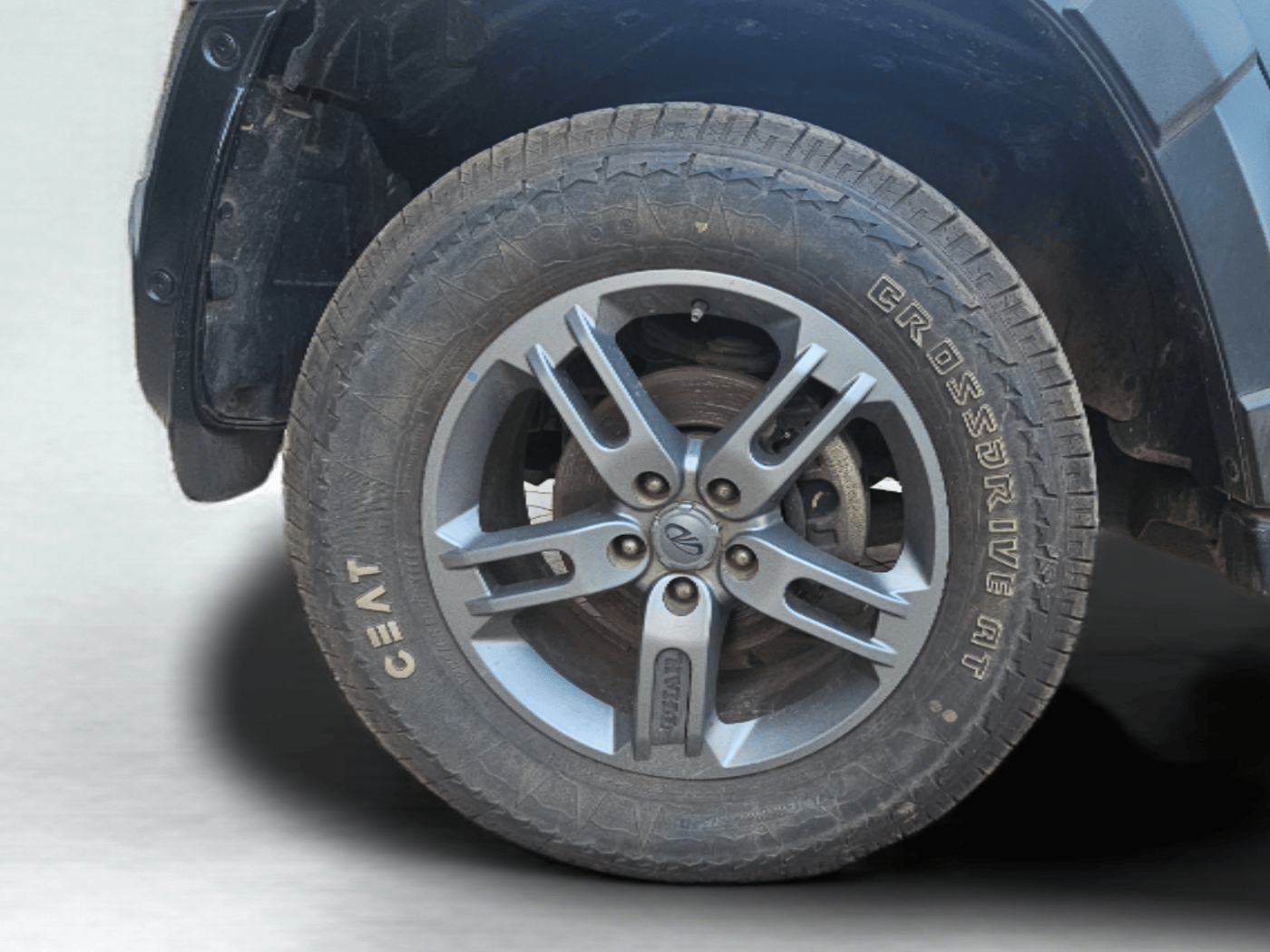 2021 Mahindra Thar LX D 4*4 MT HT, Diesel, Manual, 55,758 km, Left Front Wheel