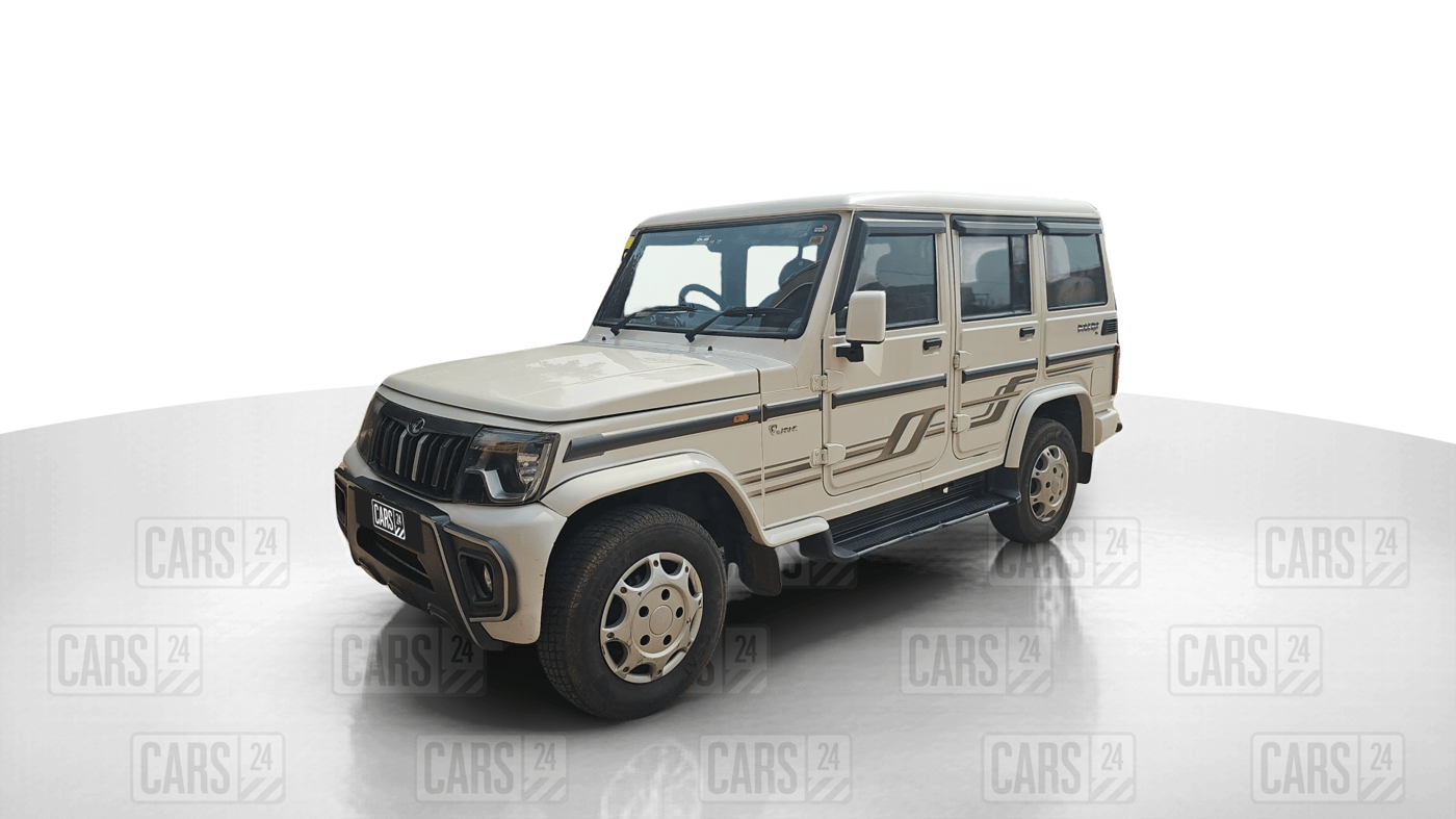 2021 Mahindra Bolero B6, Diesel, Manual, 75,537 km, Left Front Diagonal