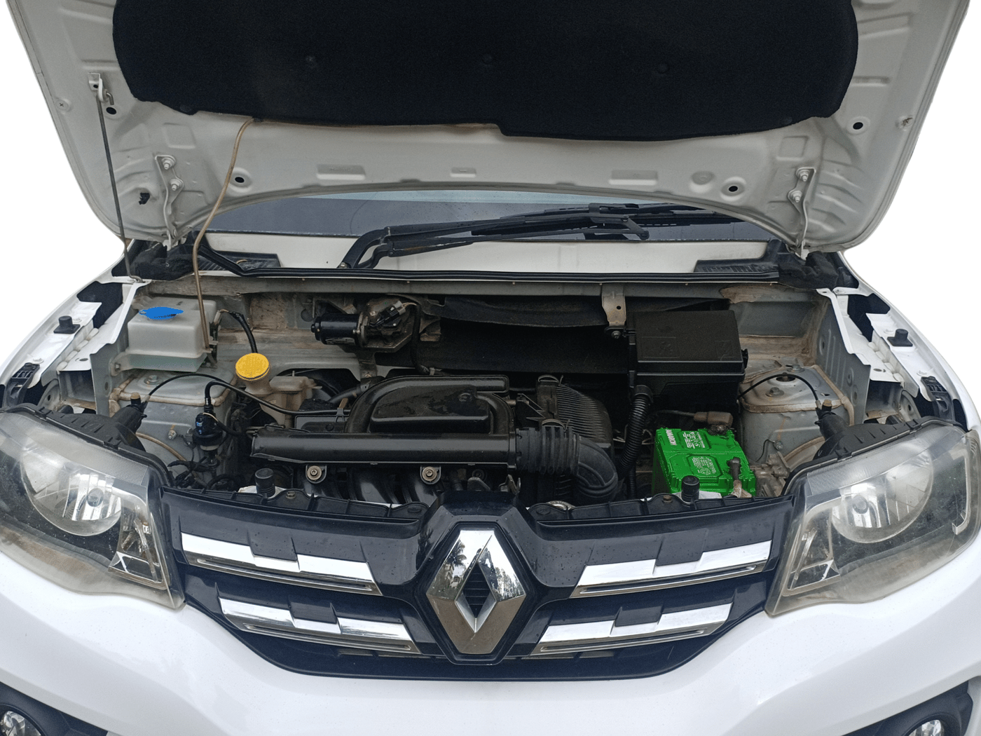2019 Renault Kwid RXT 1.0 AMT (O), Petrol, Automatic, 17,980 km, Open Bonnet