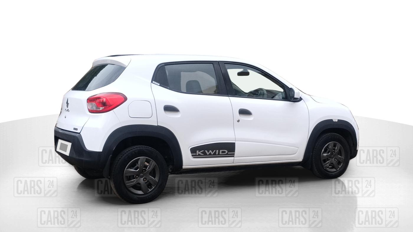 2019 Renault Kwid RXT 1.0 AMT (O), Petrol, Automatic, 17,980 km, Right Back Diagonal