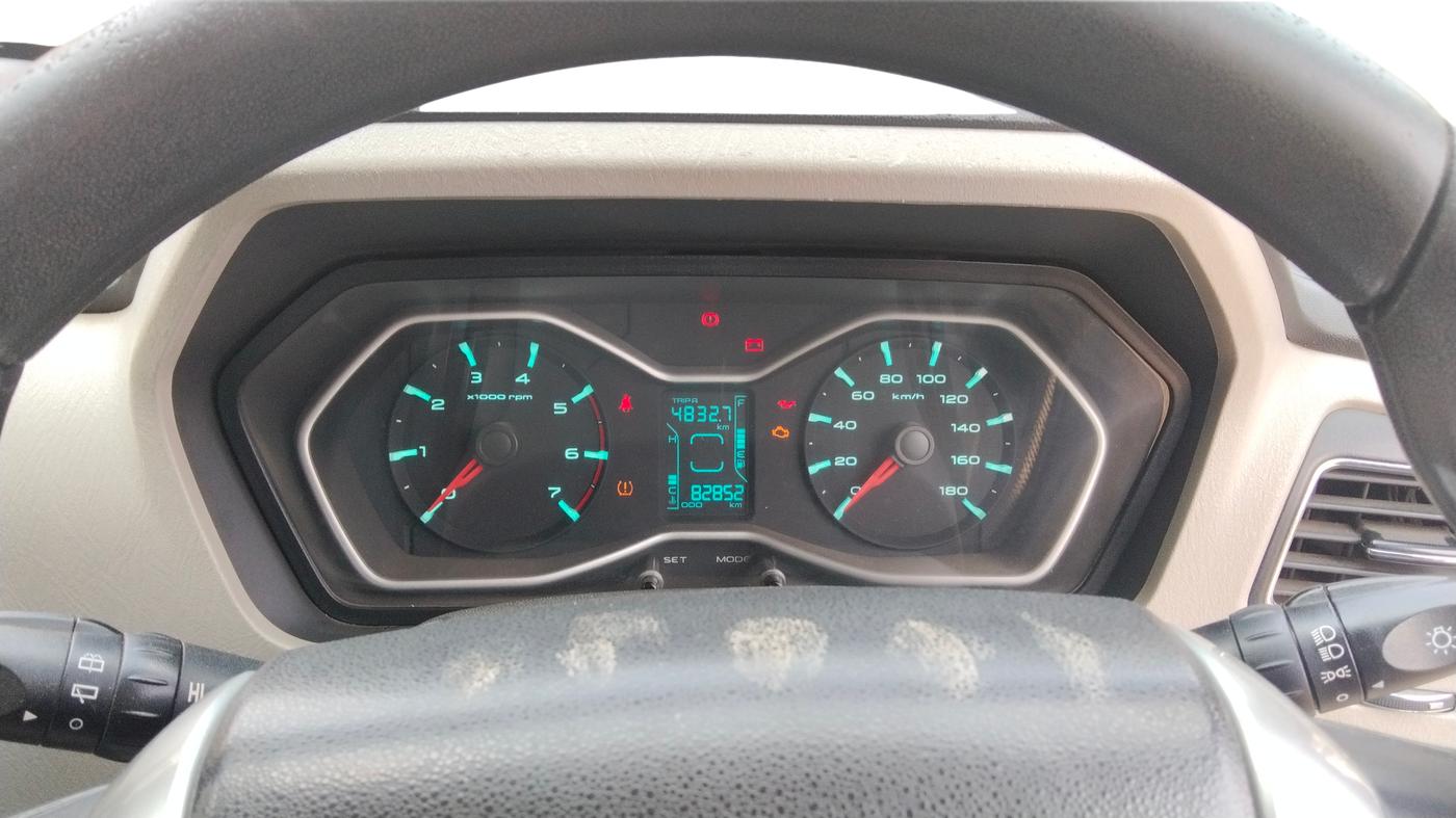 2015 Mahindra Scorpio S10, Diesel, Manual, 82,852 km, Odometer Image