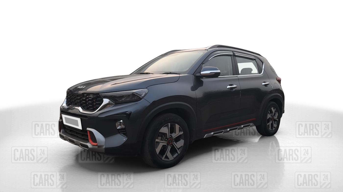 2022 KIA SONET HTX ANNIVERSARY EDITION 1.5, Diesel, Manual, 82,084 km, Left Front Diagonal