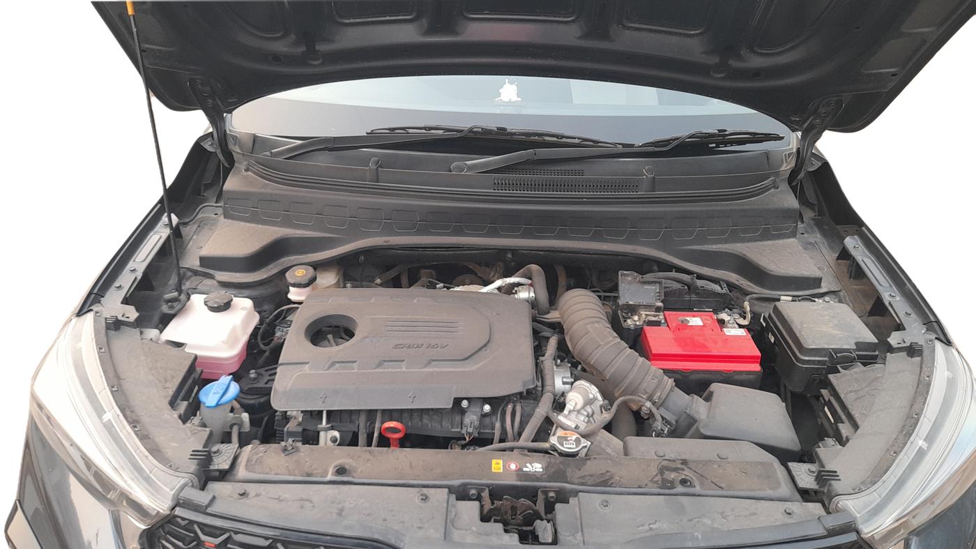 2022 KIA SONET HTX ANNIVERSARY EDITION 1.5, Diesel, Manual, 82,084 km, Open Bonnet
