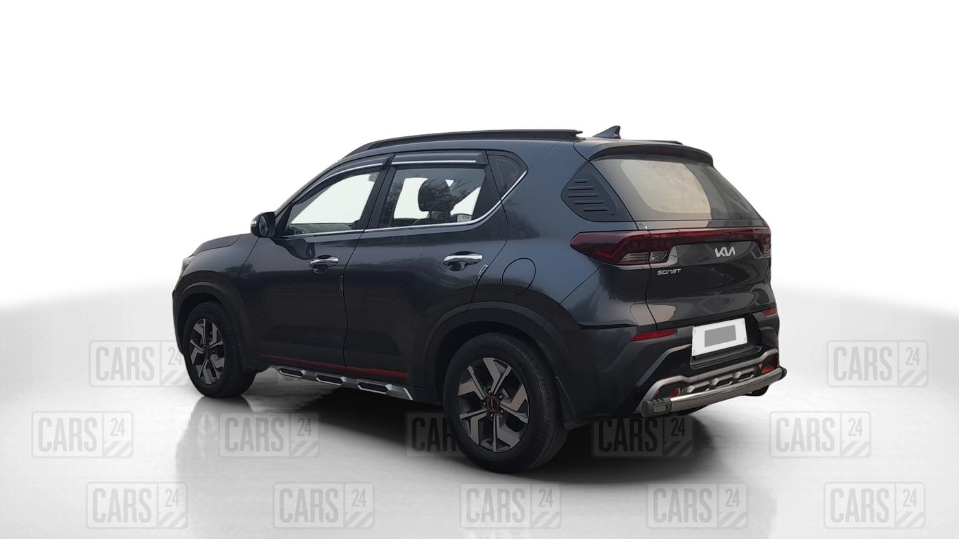 2022 KIA SONET HTX ANNIVERSARY EDITION 1.5, Diesel, Manual, 82,084 km, Left Back Diagonal