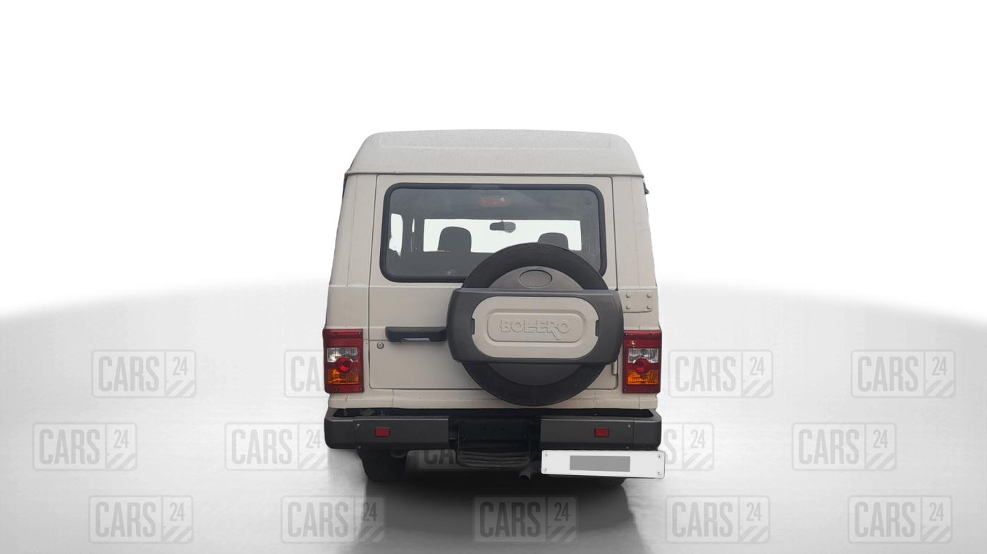 2010 Mahindra Bolero PLUS BS IV, Diesel, Manual, 1,90,775 km, Back/Rear