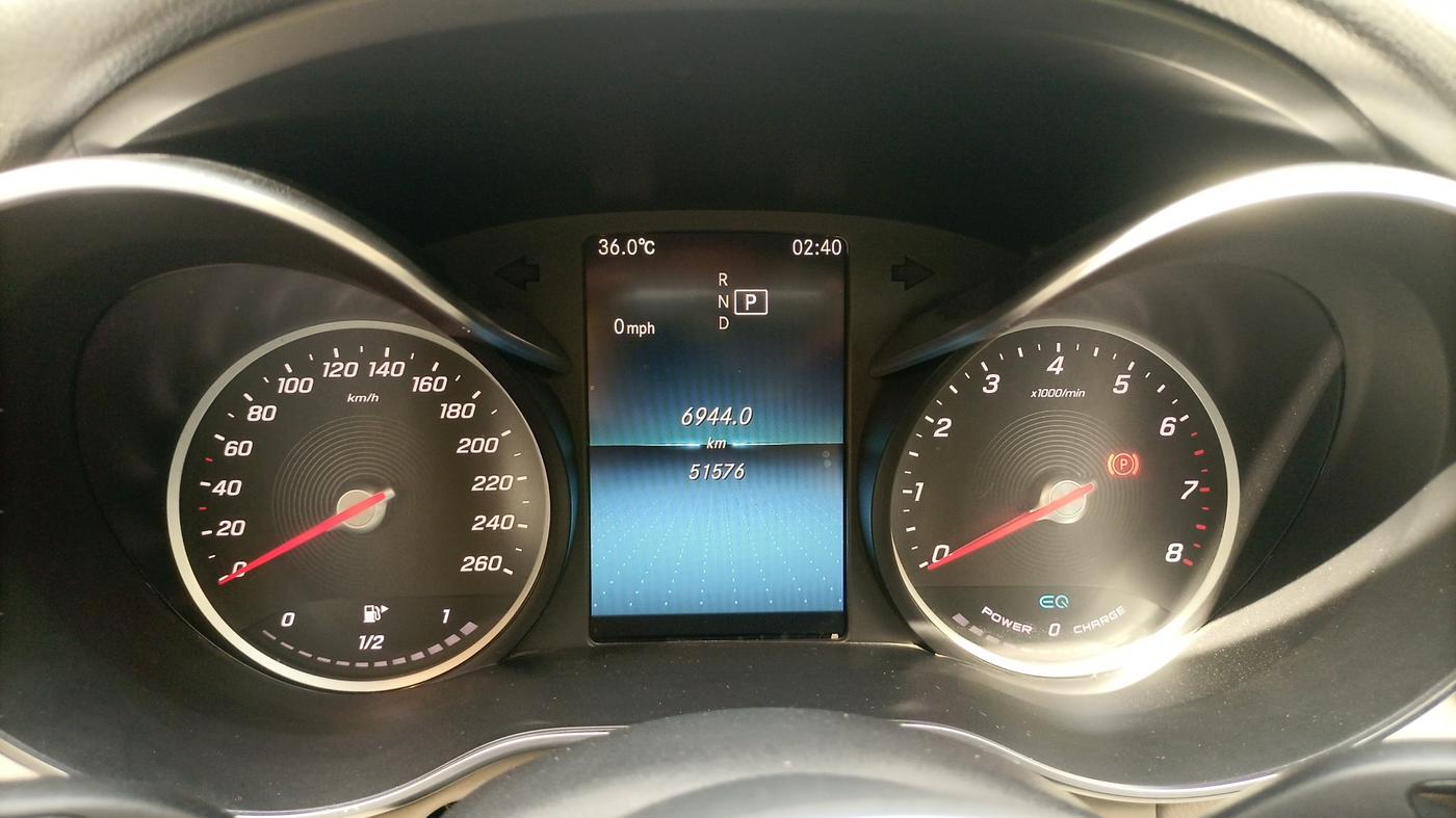 2018 Mercedes Benz C Class C 200 AVANTGARDE, Petrol, Automatic, 51,576 km, Odometer Image