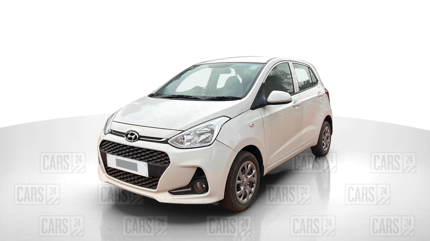 2017 Hyundai Grand i10 SPORTZ 1.2 KAPPA VTVT, Petrol, Manual, 42,027 km, Left Front Diagonal
