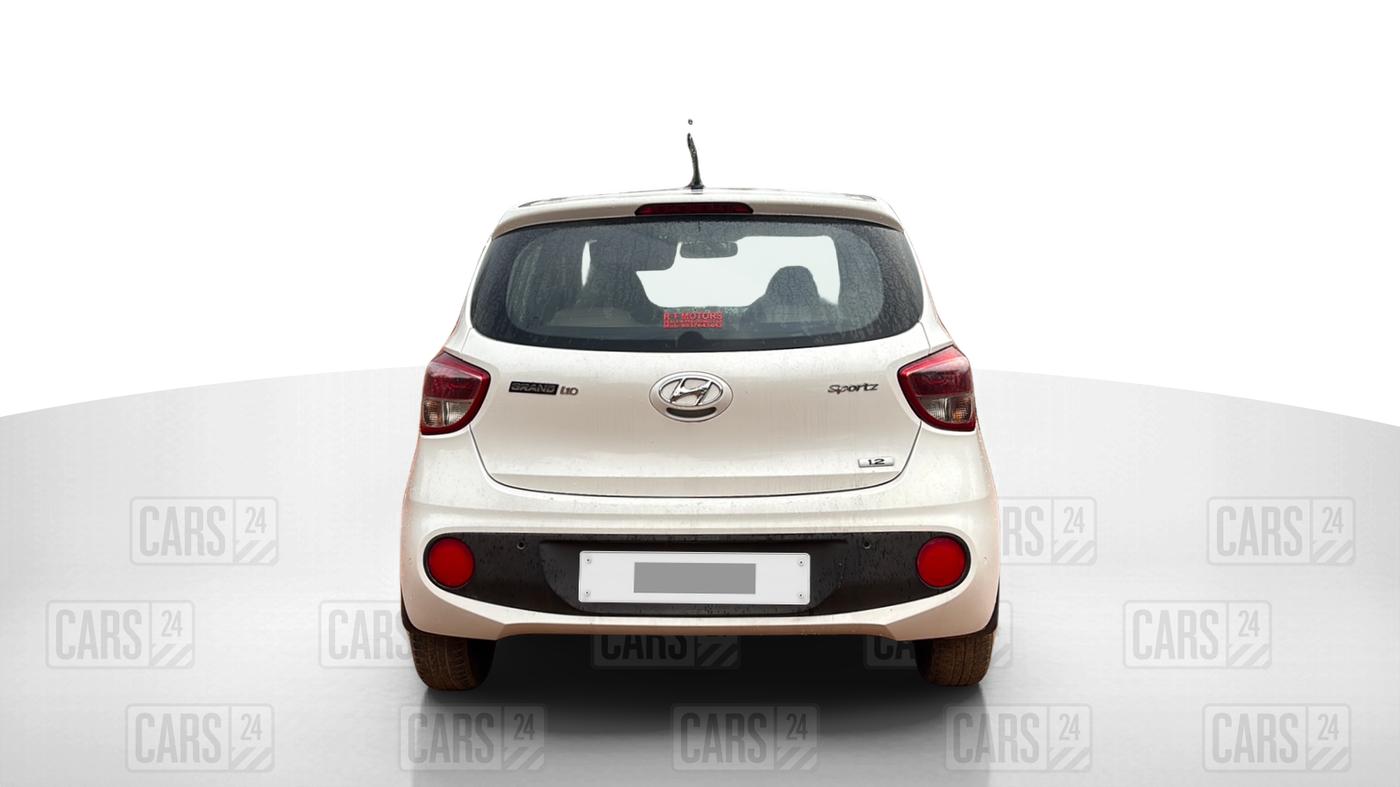 2017 Hyundai Grand i10 SPORTZ 1.2 KAPPA VTVT, Petrol, Manual, 42,027 km, Back/Rear