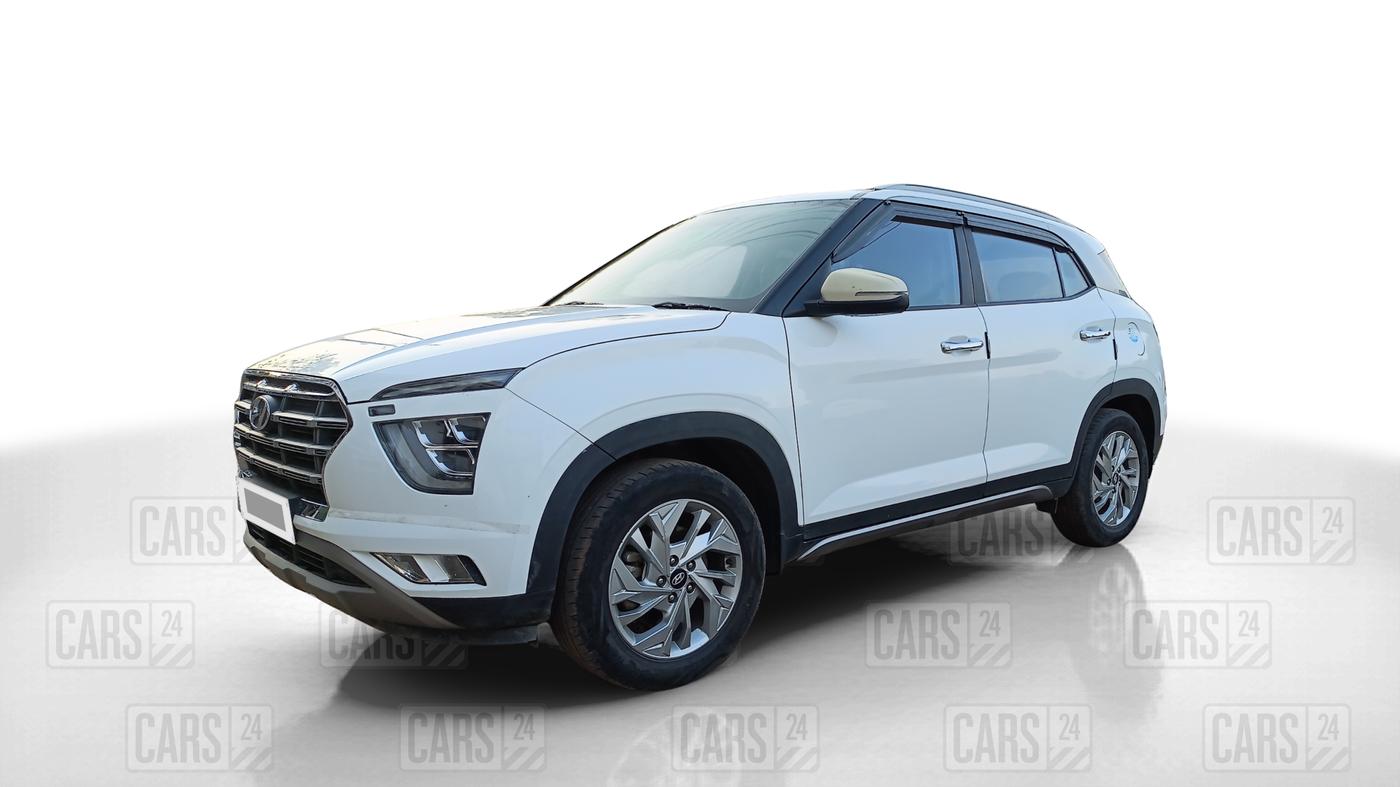 2022 Hyundai Creta SX EXECUTIVE 1.5 PETROL, Petrol, Manual, 27,000 km, Left Front Diagonal