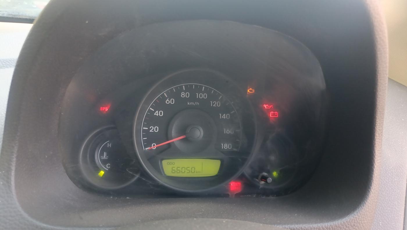 2018 Hyundai Eon ERA +, Petrol, Manual, 66,050 km, Odometer Image