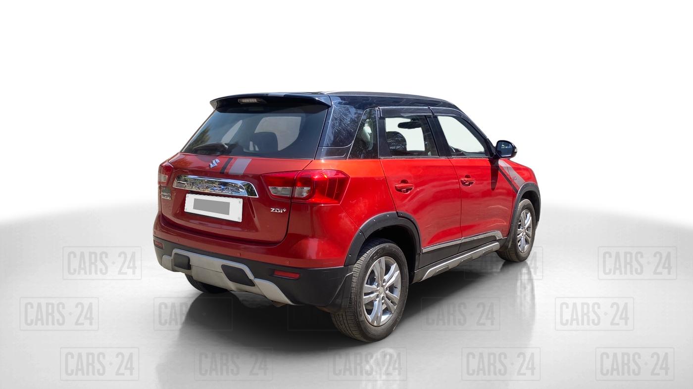 2017 Maruti Vitara Brezza ZDI PLUS, Diesel, Manual, 83,389 km, Right Back Diagonal