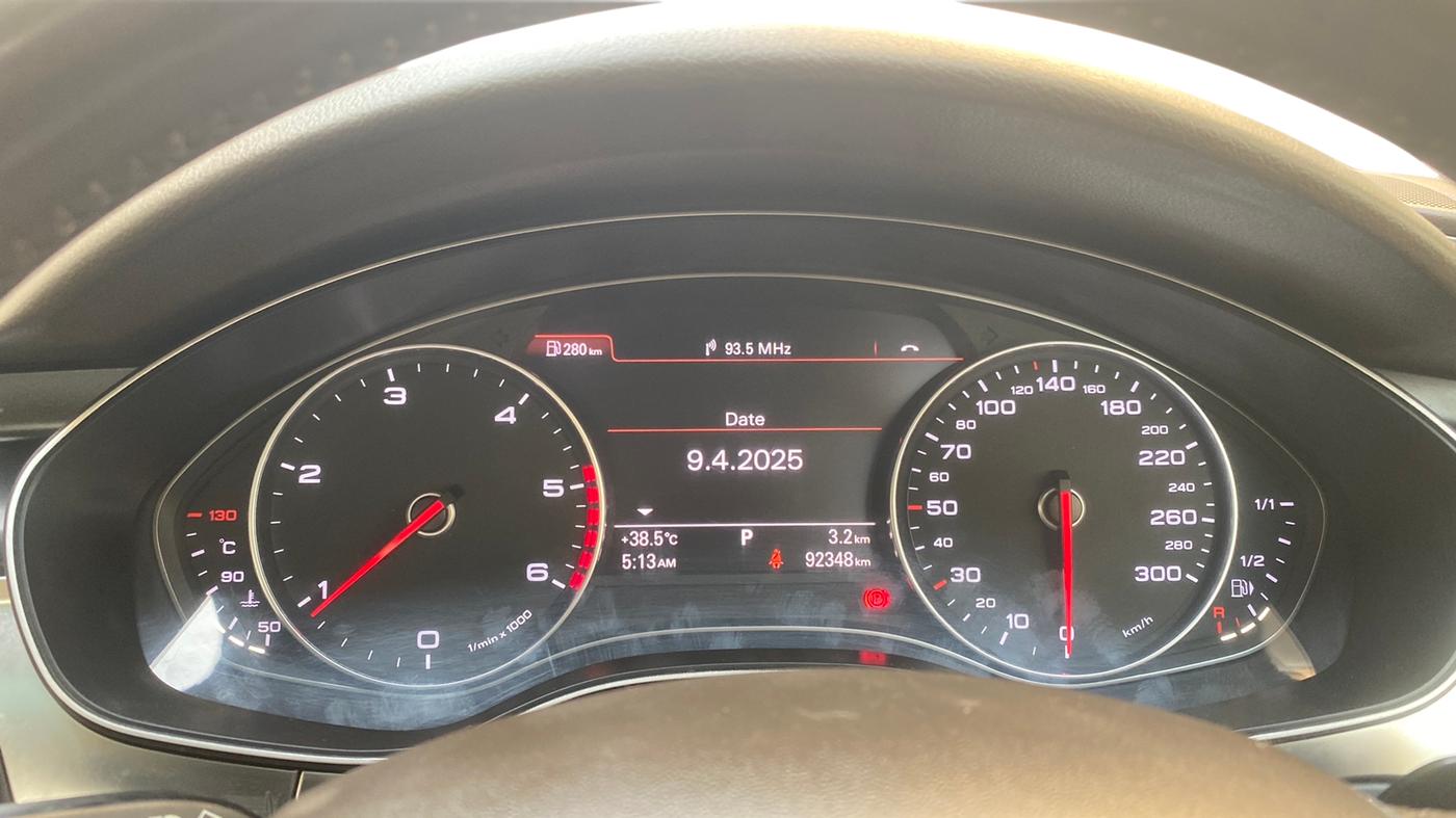 2013 Audi A6 2.0 TDI PREMIUM, Diesel, Automatic, 92,348 km, Odometer Image