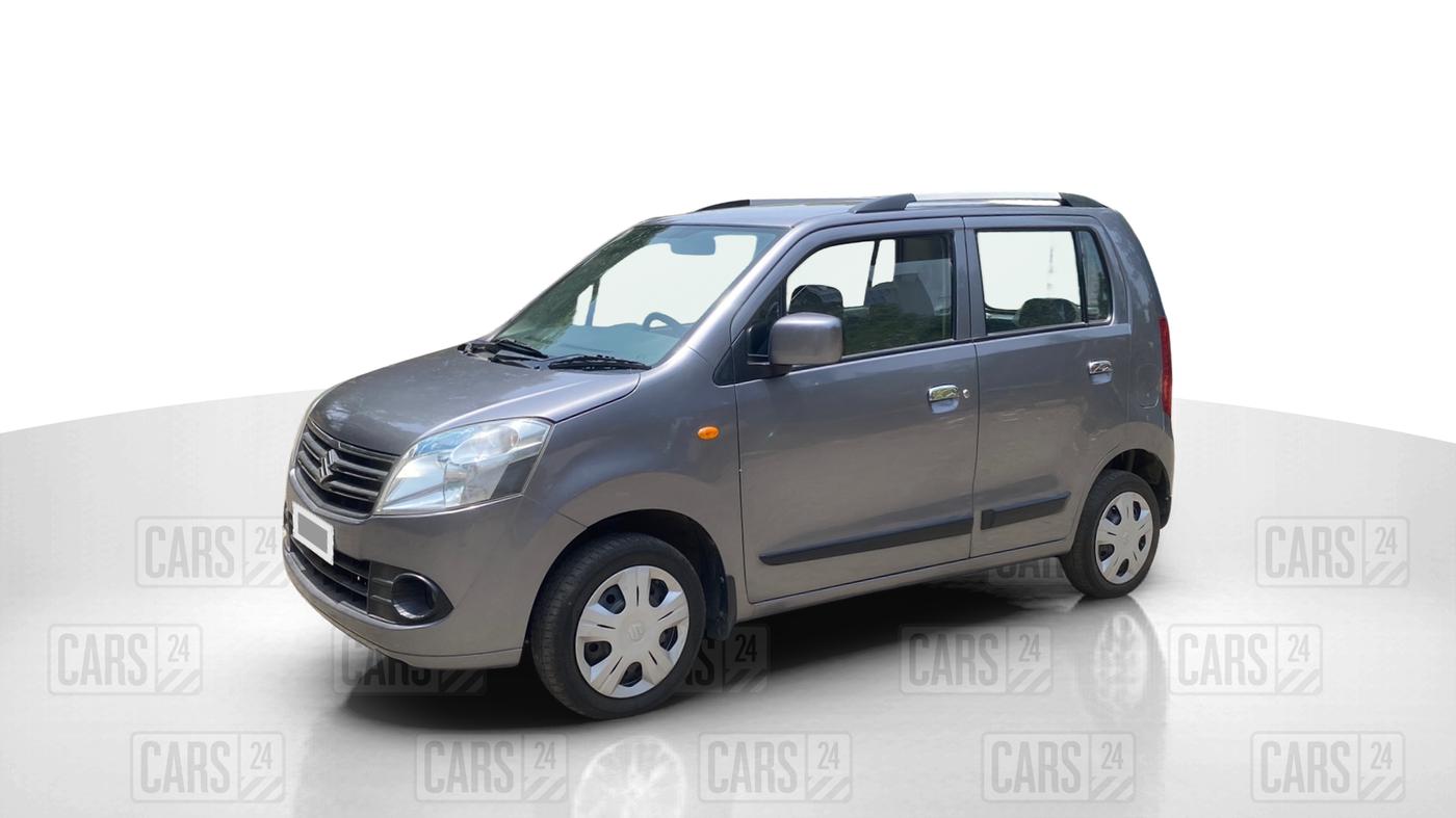 2012 Maruti Wagon R 1.0 VXI, Petrol, Manual, 87,614 km, Left Front Diagonal