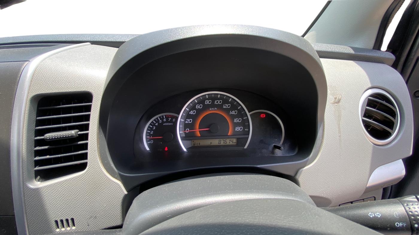 2012 Maruti Wagon R 1.0 VXI, Petrol, Manual, 87,614 km, Odometer Image