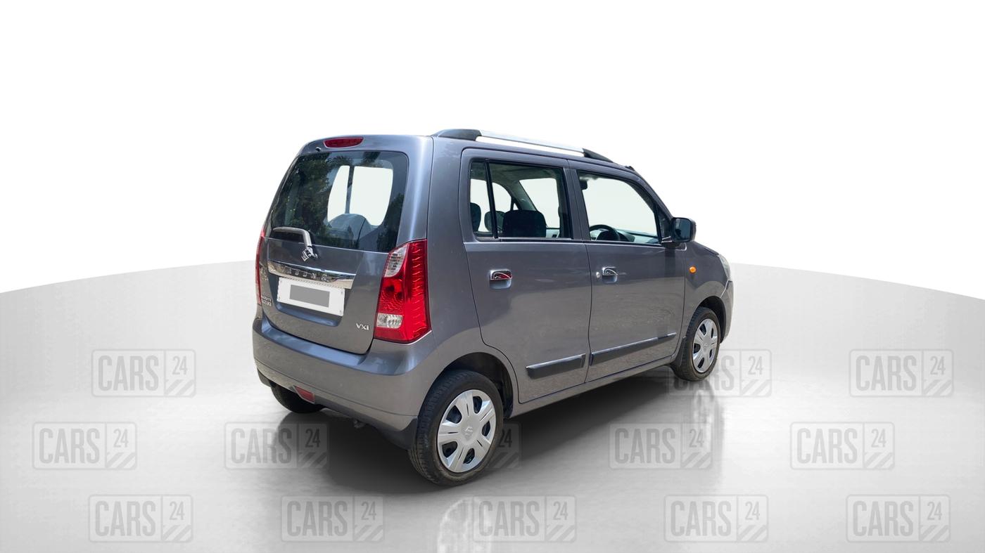 2012 Maruti Wagon R 1.0 VXI, Petrol, Manual, 87,614 km, Right Back Diagonal