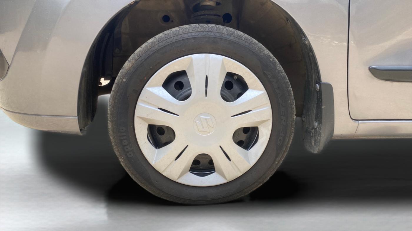2012 Maruti Wagon R 1.0 VXI, Petrol, Manual, 87,614 km, Left Front Wheel