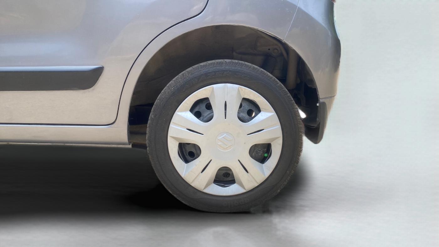 2012 Maruti Wagon R 1.0 VXI, Petrol, Manual, 87,614 km, Left Rear Wheel