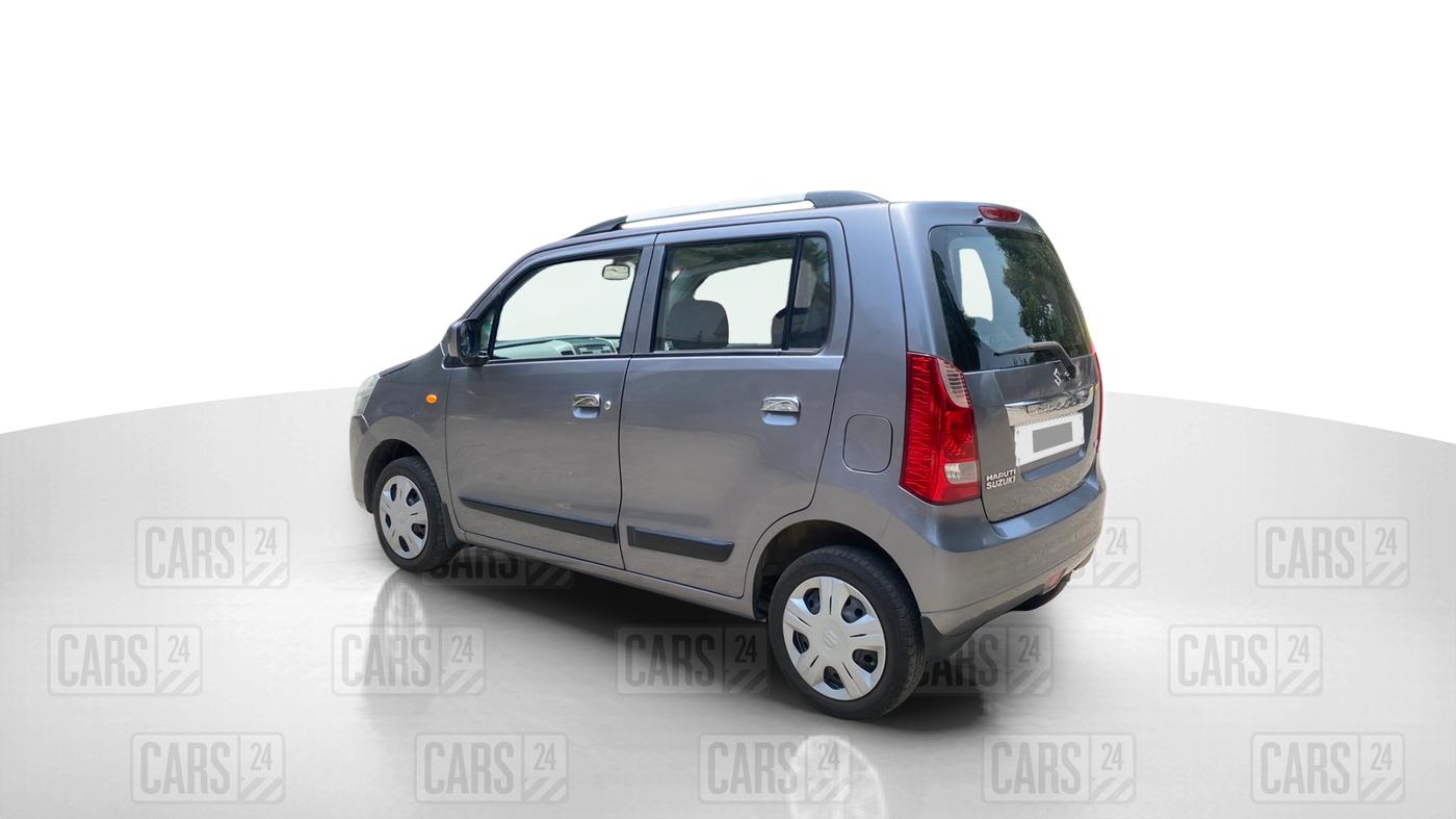 2012 Maruti Wagon R 1.0 VXI, Petrol, Manual, 87,614 km, Left Back Diagonal