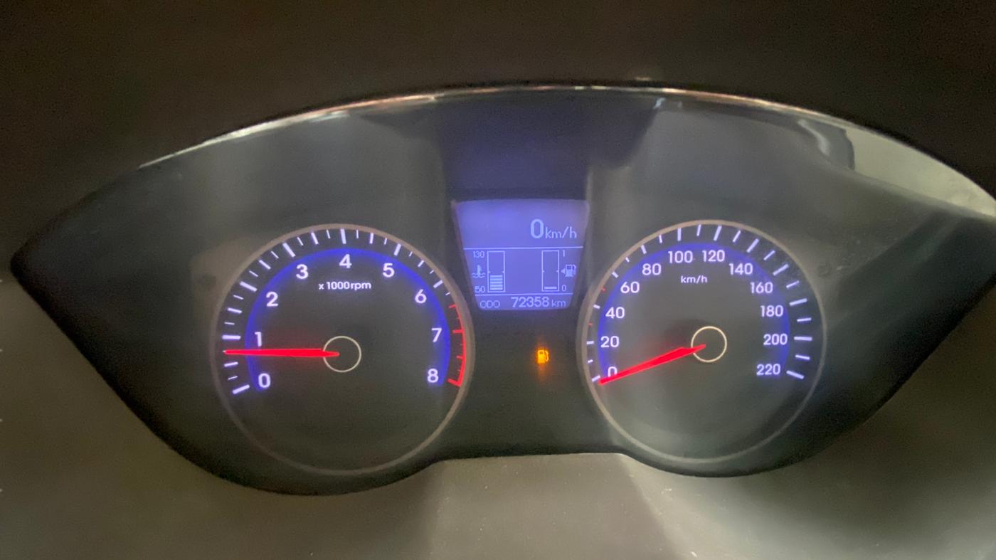 2014 Hyundai i20 ASTA 1.2, Petrol, Manual, 72,300 km, Odometer Image