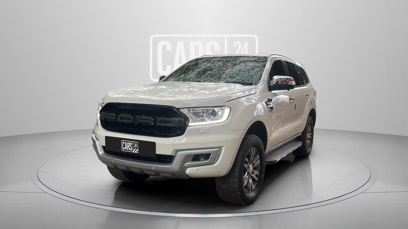 2016 Ford Endeavour TITANIUM 3.2 4X4 AT, Diesel, Automatic, 91,744 km, Left Front Diagonal