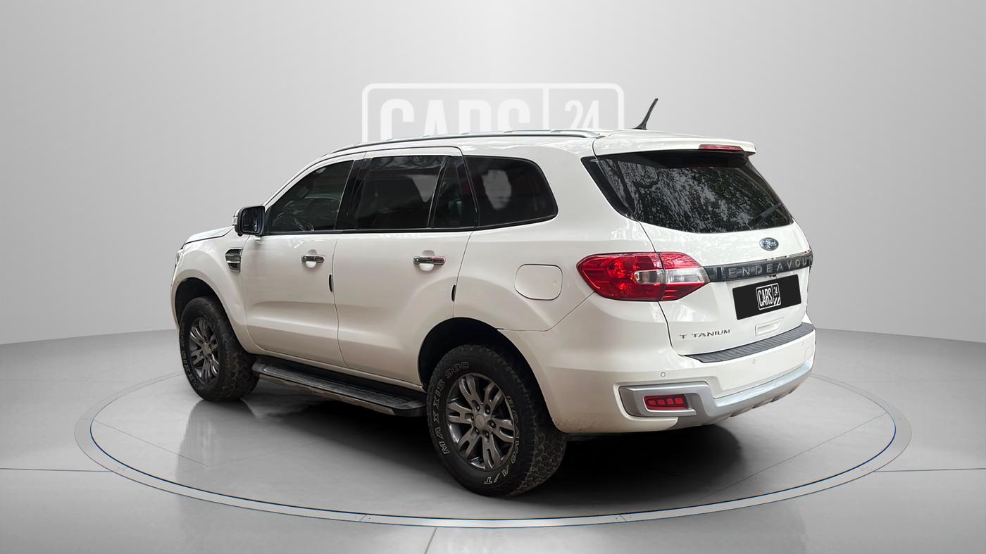 2016 Ford Endeavour TITANIUM 3.2 4X4 AT, Diesel, Automatic, 91,744 km, Left Back Diagonal