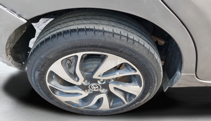2019 Toyota Glanza G CVT, Petrol, Automatic, 27,857 km, Right Rear Wheel