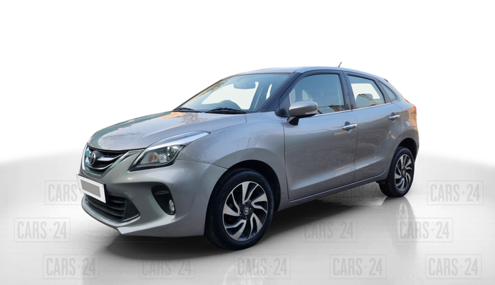 2019 Toyota Glanza G CVT, Petrol, Automatic, 27,857 km, Left Front Diagonal