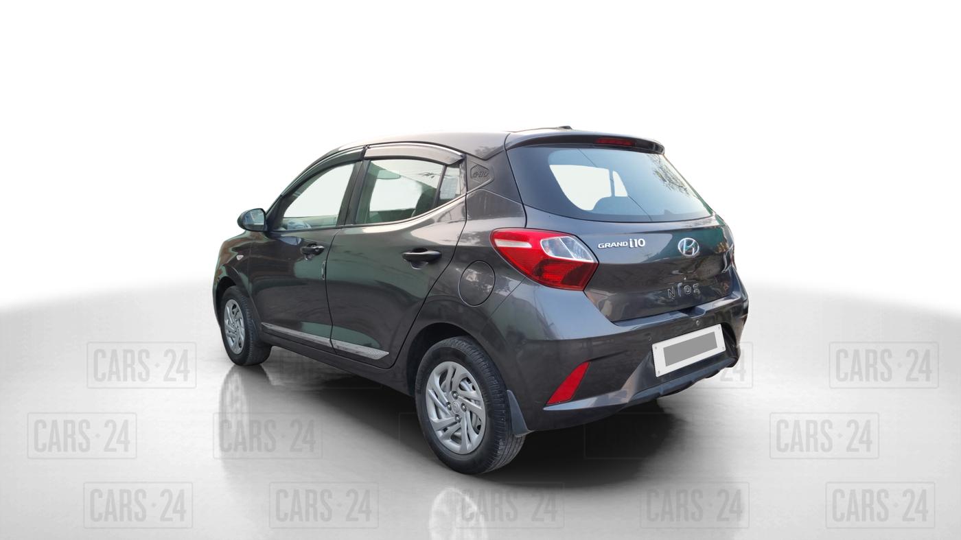 2020 Hyundai GRAND I10 NIOS ERA 1.2 KAPPA VTVT, Petrol, Manual, 34,942 km, Left Back Diagonal