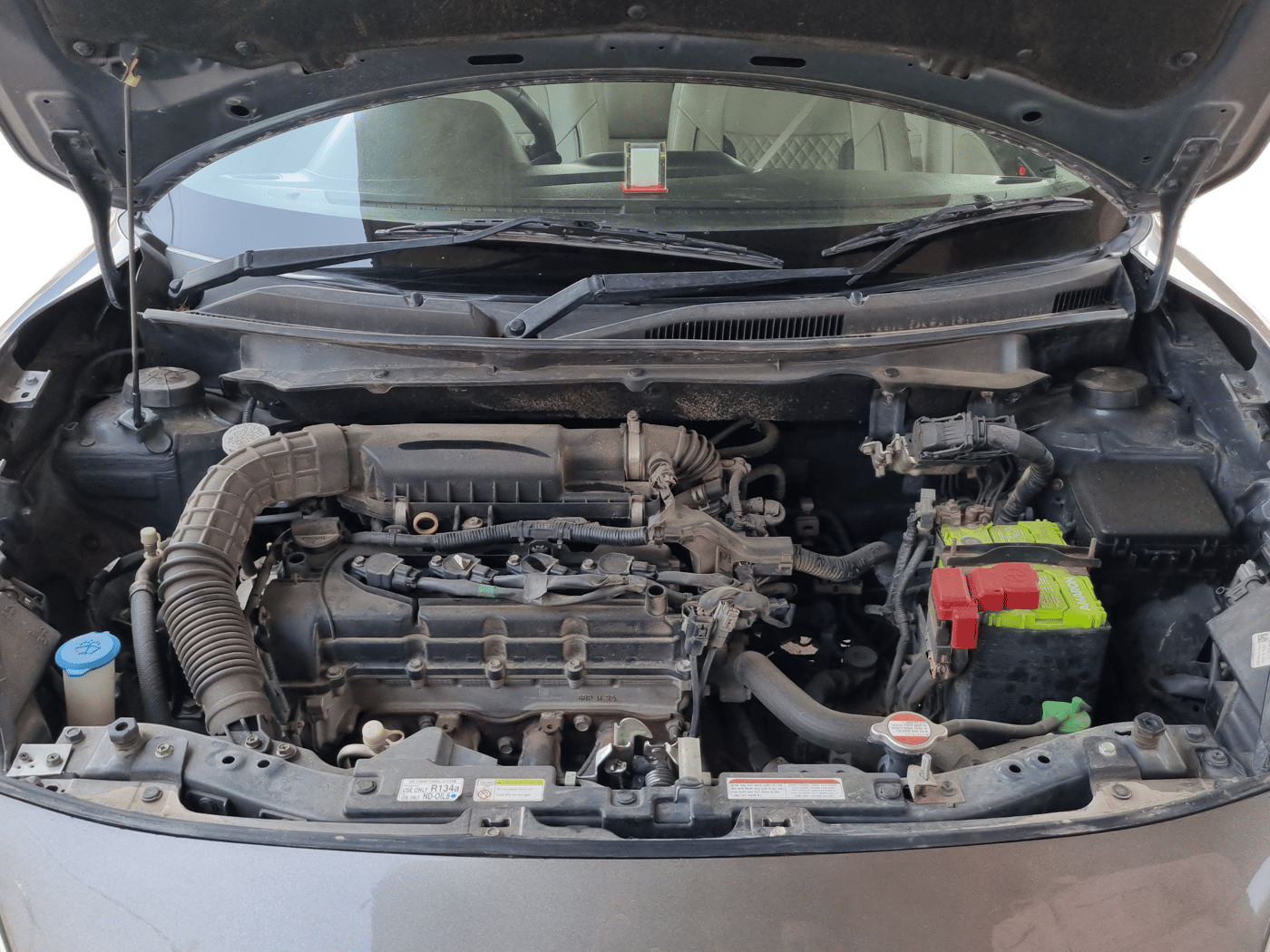 2018 Maruti Dzire ZXI, Petrol, Manual, 82,565 km, Open Bonnet