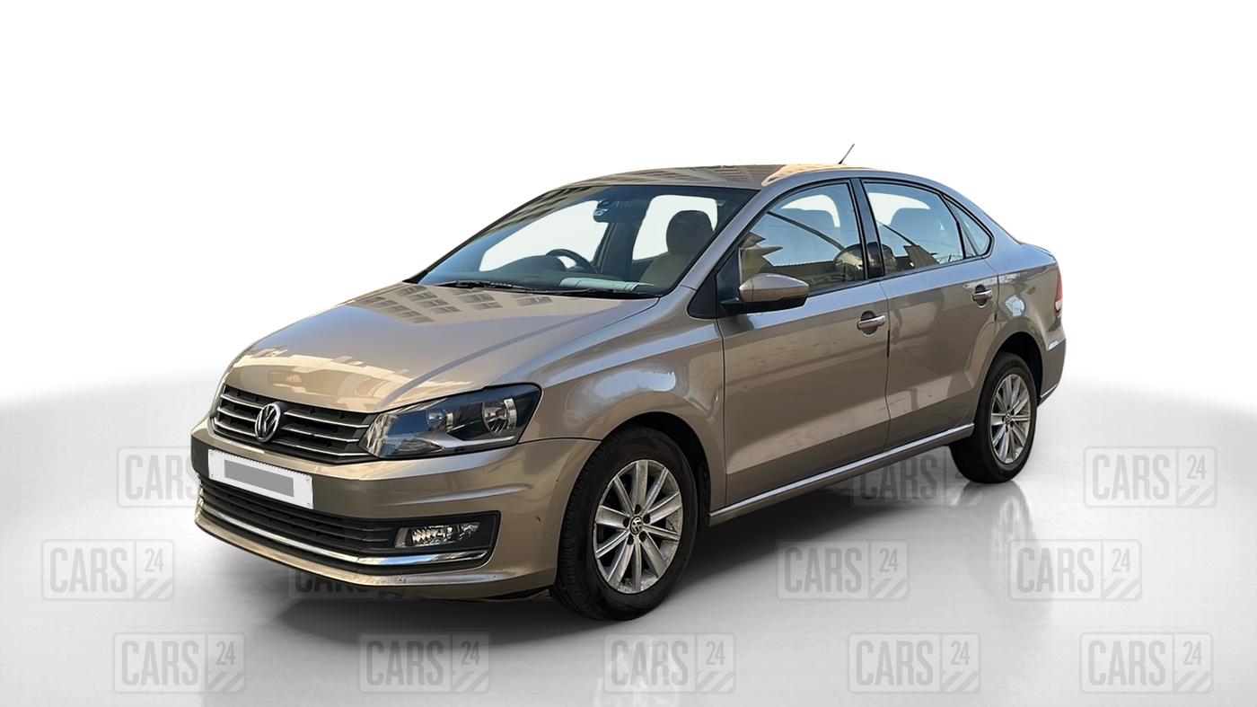 2016 Volkswagen Vento HIGHLINE DIESEL 1.5, Diesel, Manual, 1,00,788 km, Left Front Diagonal
