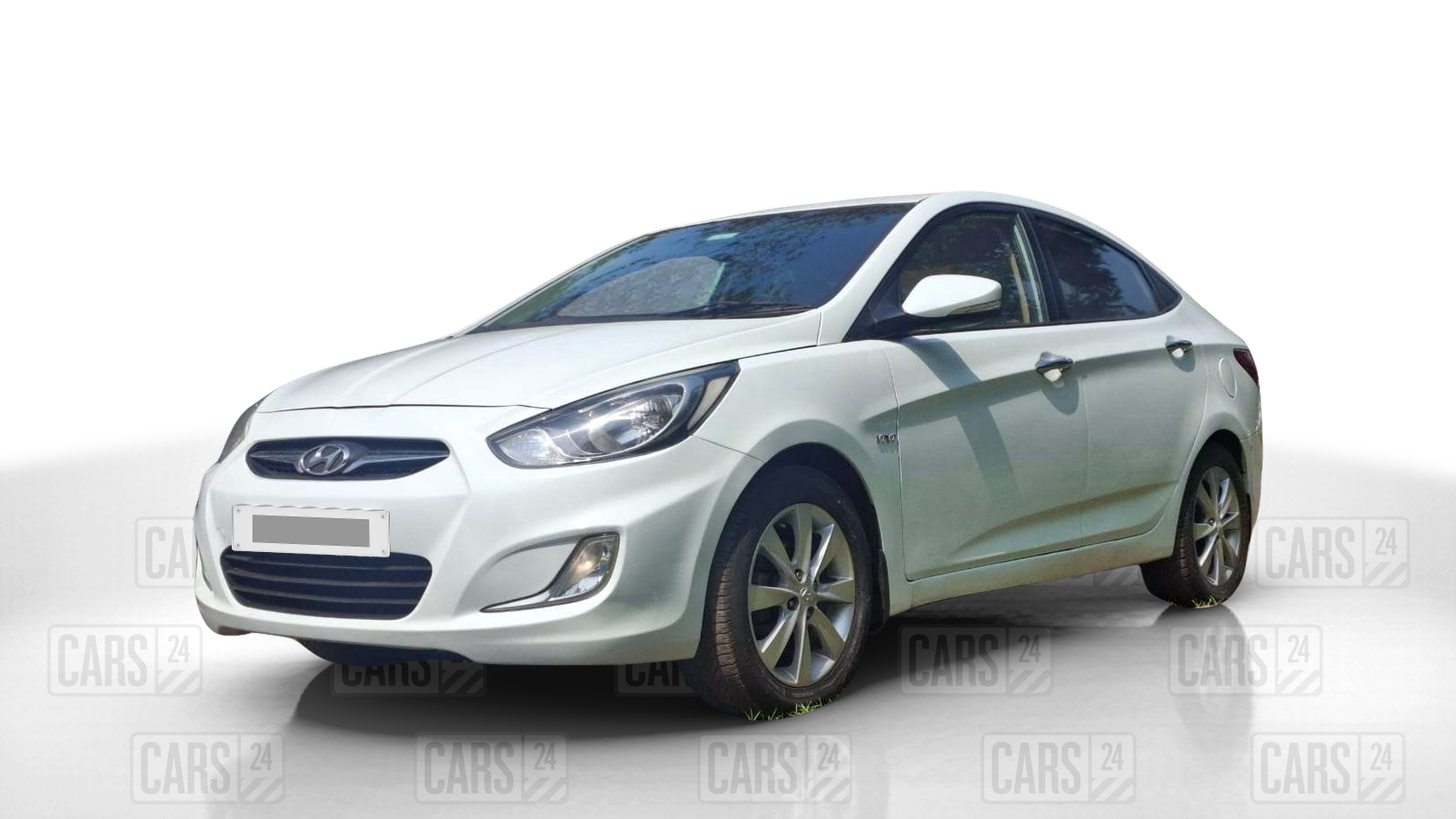 2012 Hyundai Verna FLUIDIC 1.6 VTVT SX, Petrol, Manual, 70,059 km, Left Front Diagonal