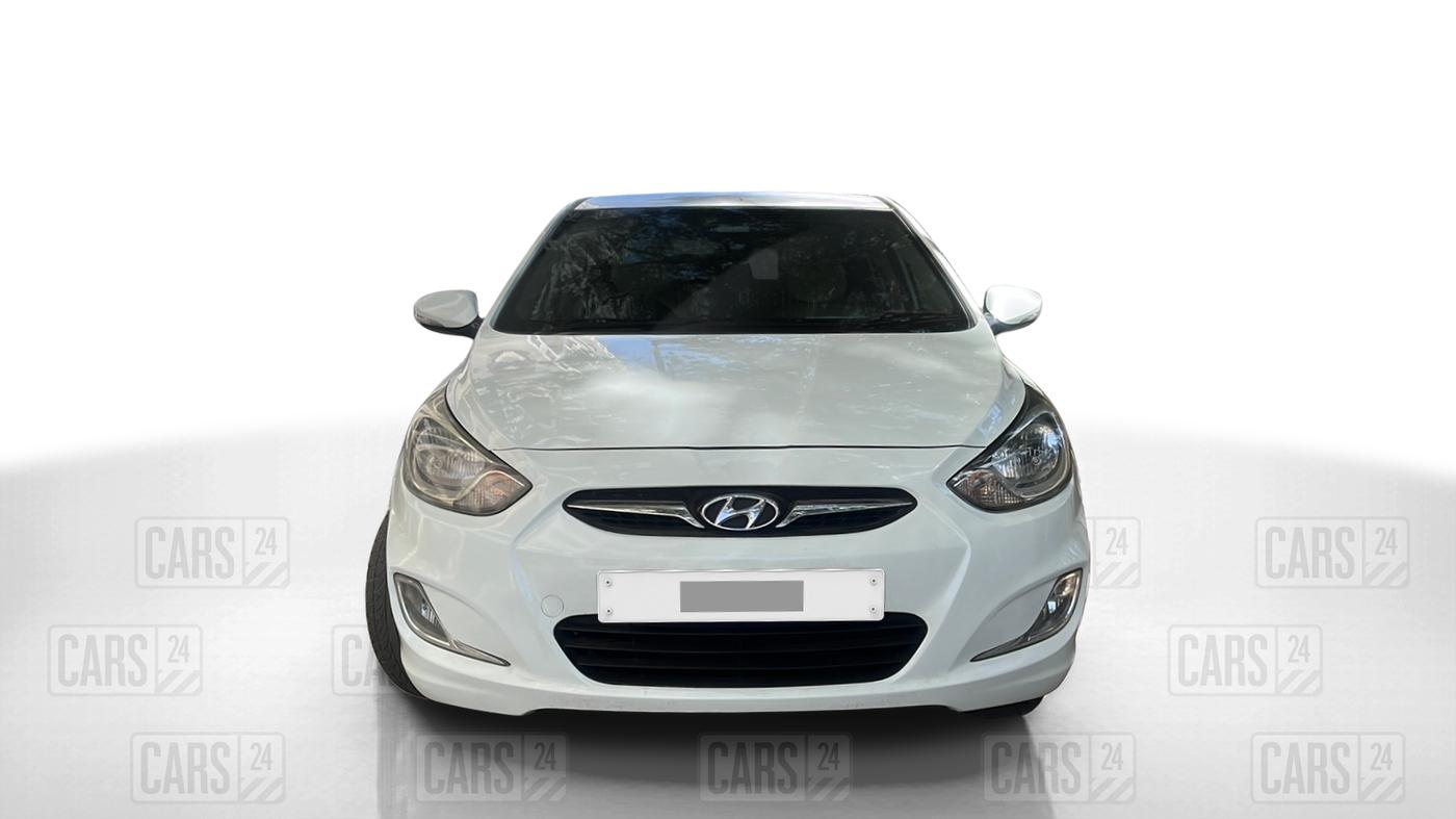 2012 Hyundai Verna FLUIDIC 1.6 VTVT SX, Petrol, Manual, 70,059 km, Front