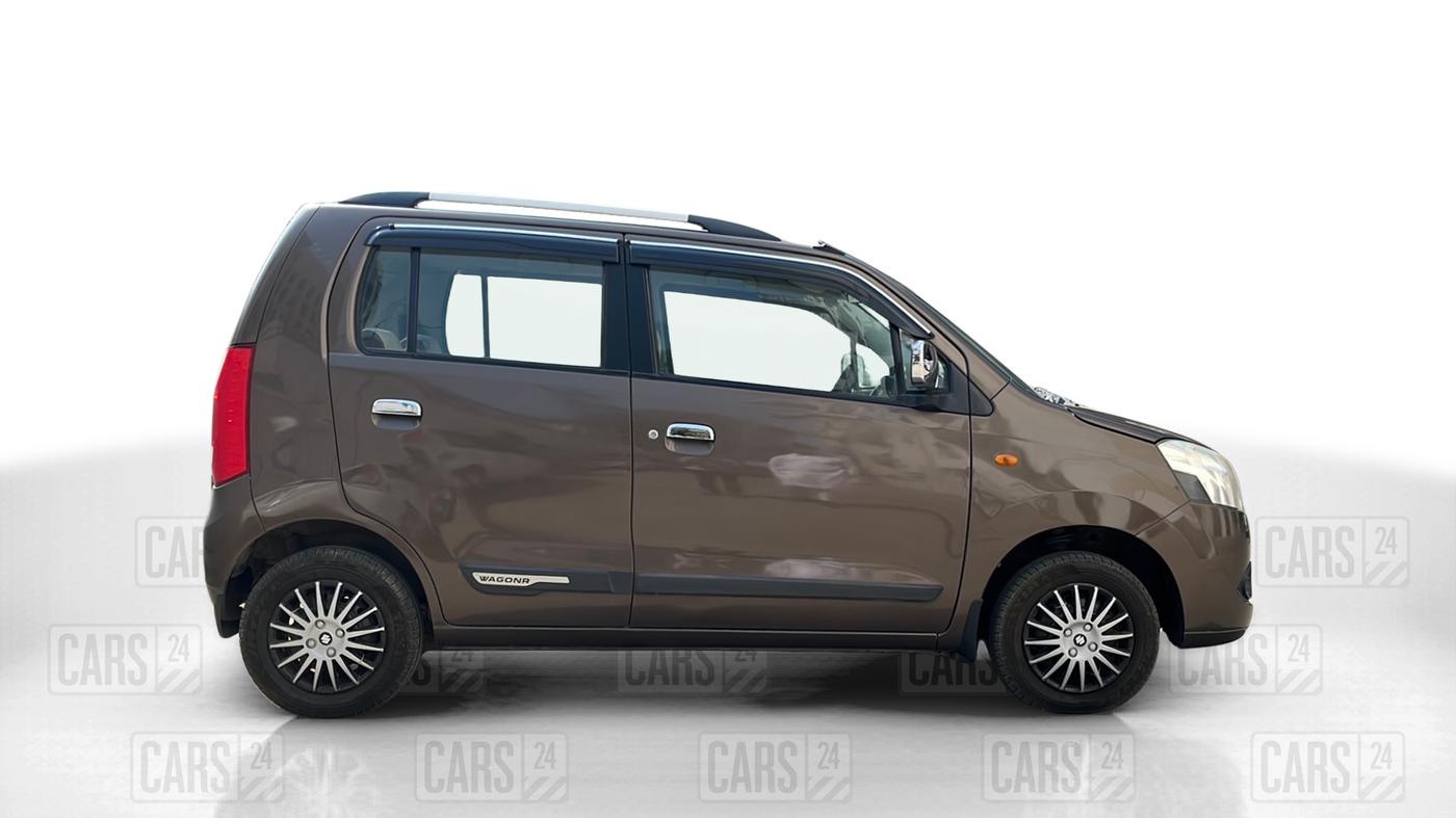 2011 Maruti Wagon R 1.0 LXI, Petrol, Manual, 50,936 km, Right Side View