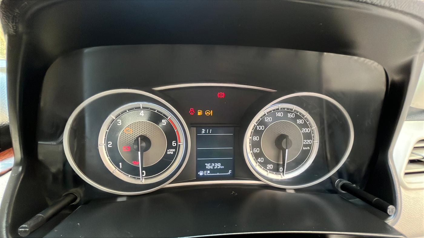 2017 Maruti Dzire VDI, Diesel, Manual, 76,000 km, Odometer Image