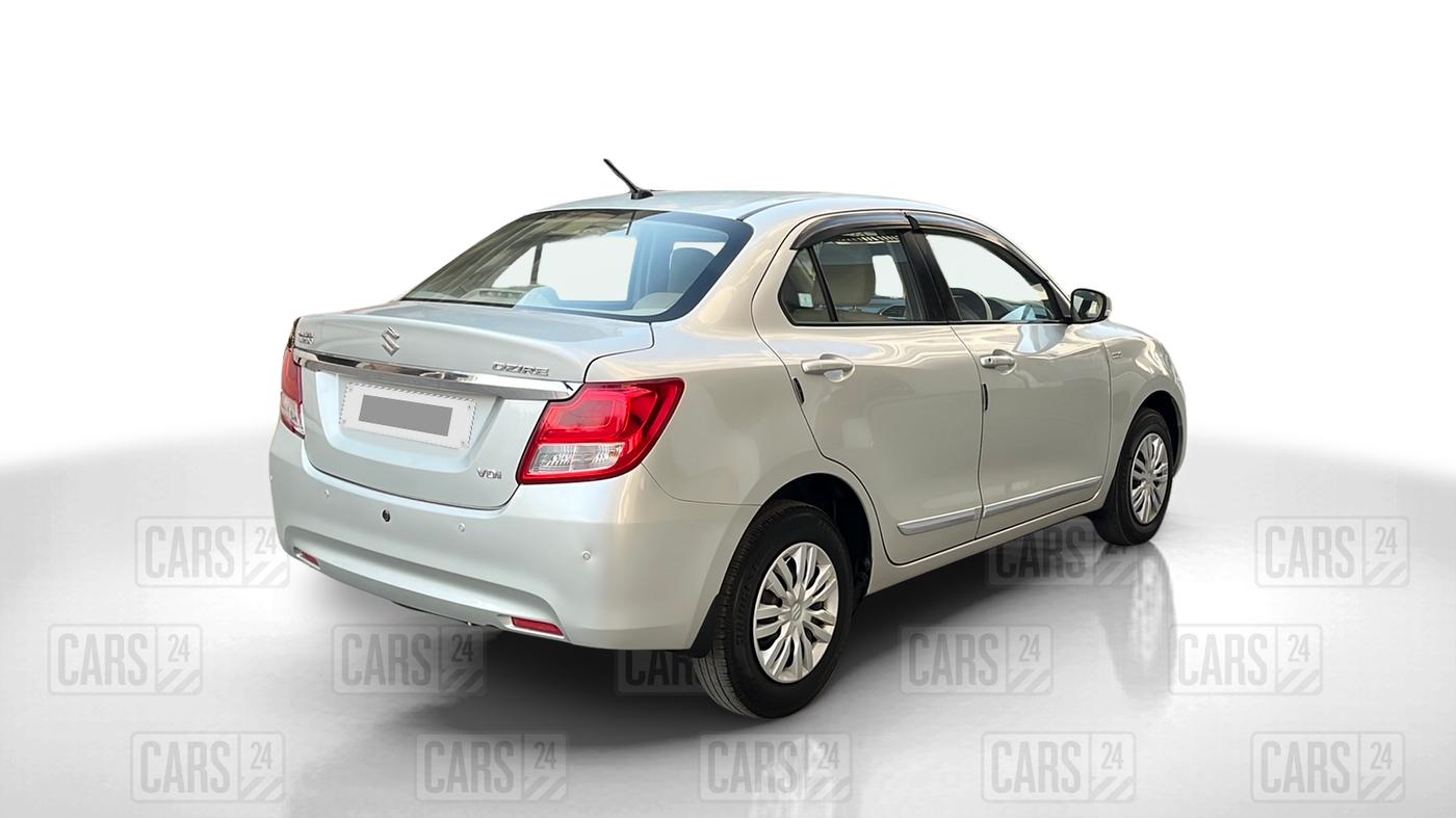 2017 Maruti Dzire VDI, Diesel, Manual, 76,000 km, Right Back Diagonal