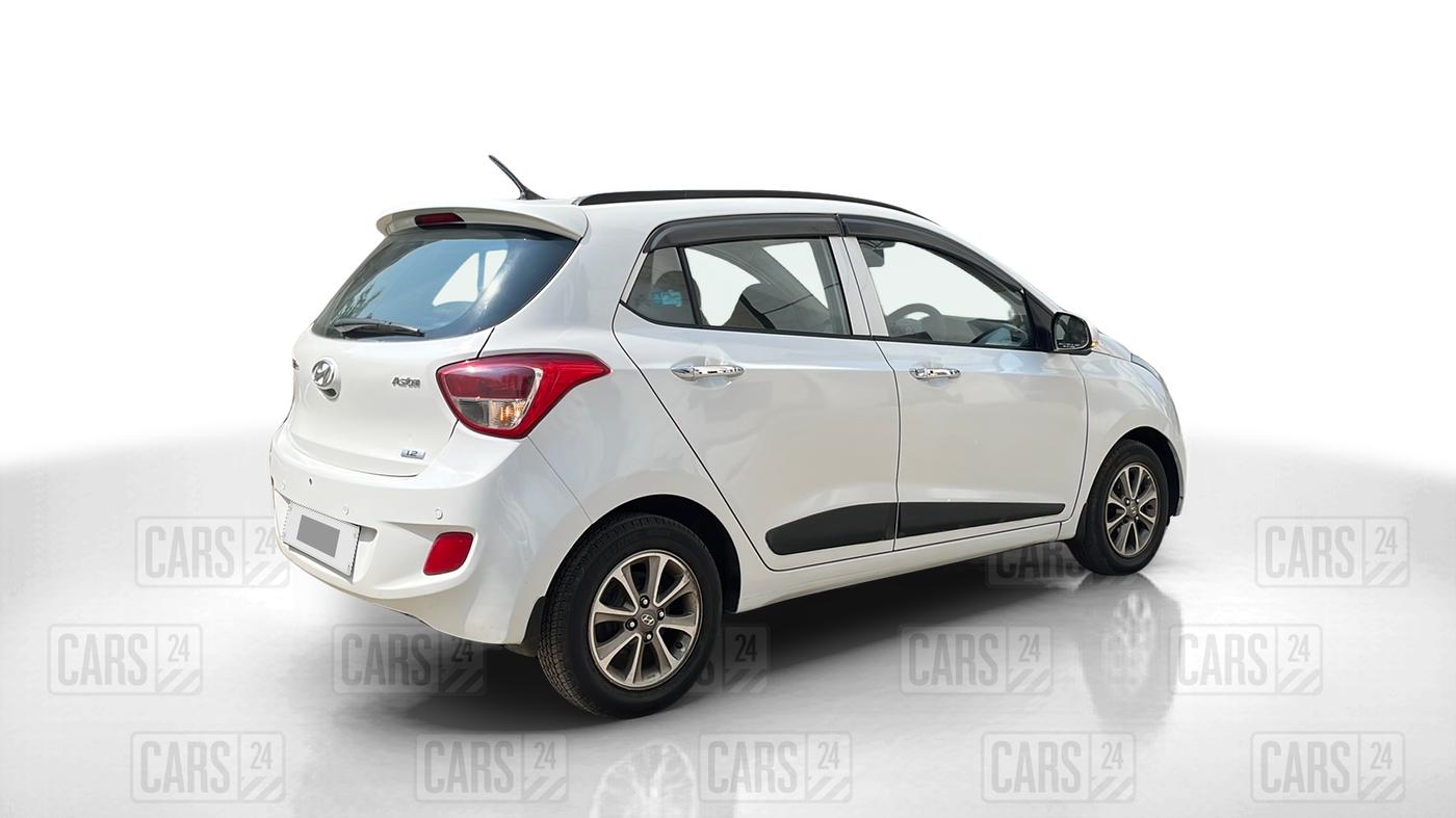 2014 Hyundai Grand i10 ASTA (O) 1.2 KAPPA VTVT, Petrol, Manual, 85,353 km, Right Back Diagonal
