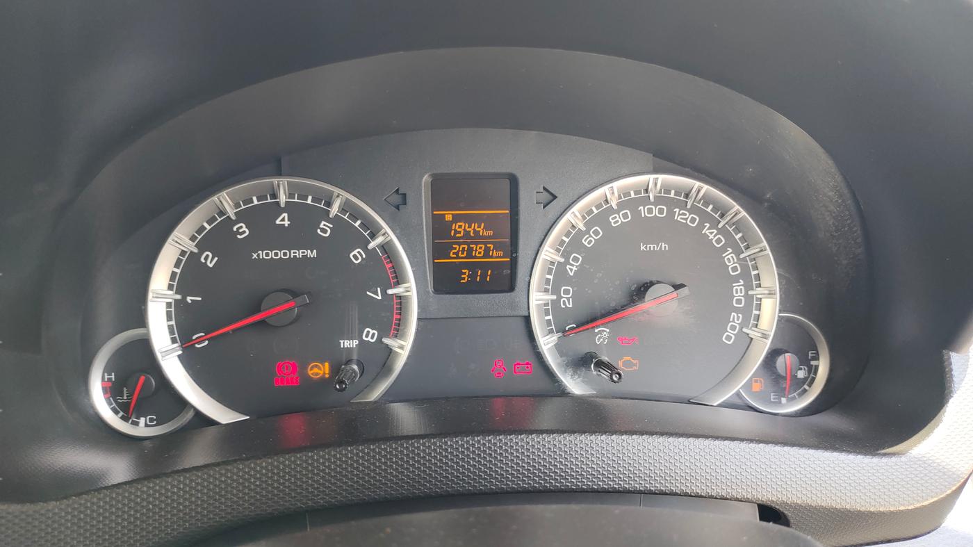 2013 Maruti Swift VXI, Petrol, Manual, 20,787 km, Odometer Image