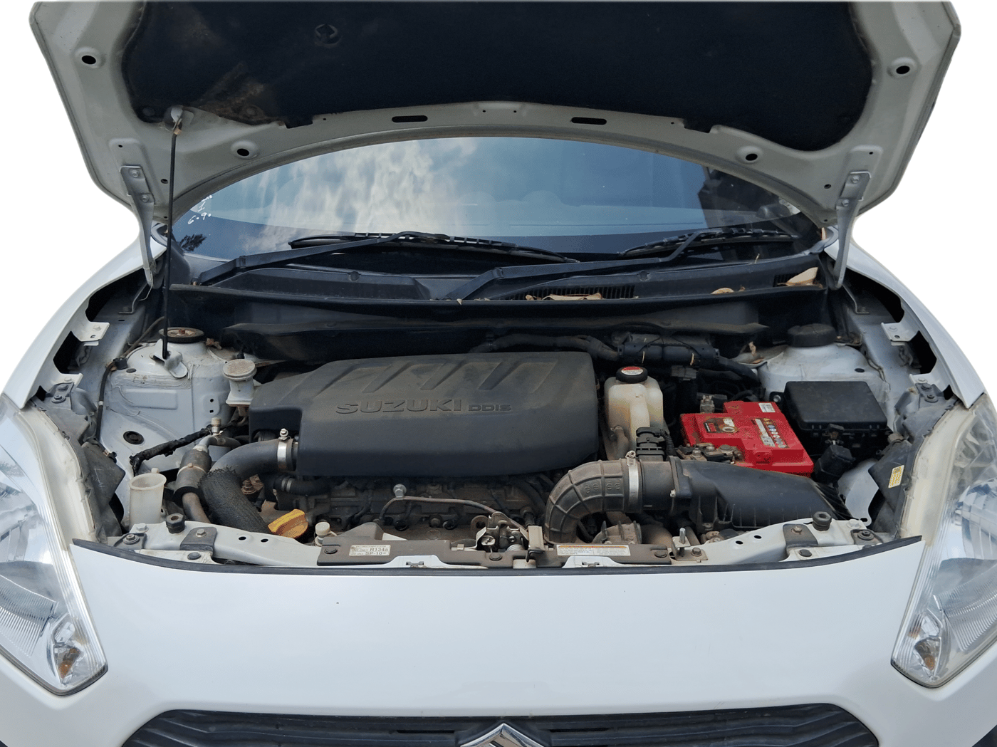 2018 Maruti Swift VDI, Diesel, Manual, 87,055 km, Open Bonnet