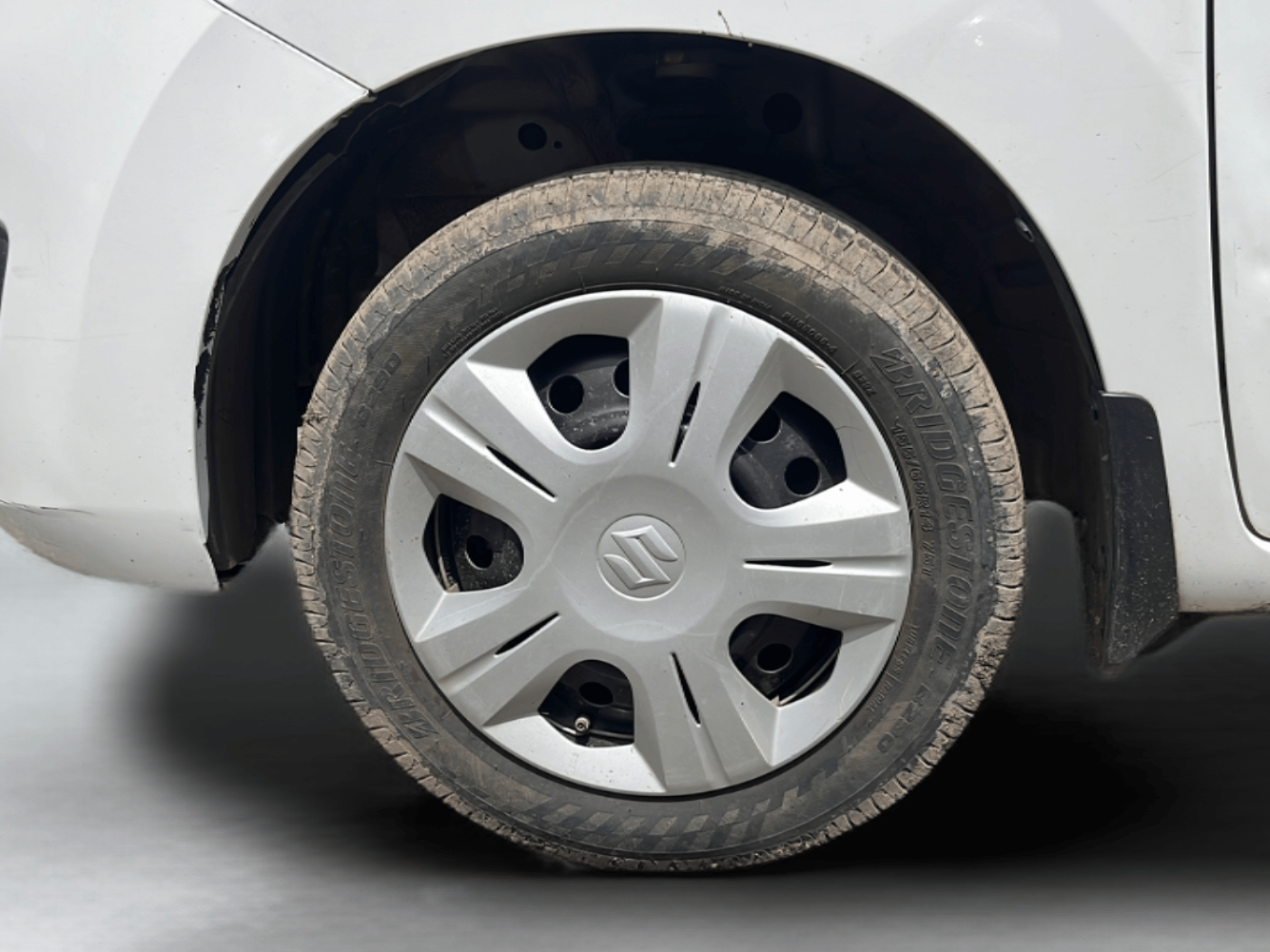 2016 Maruti Wagon R 1.0 VXI, Petrol, Manual, 93,623 km, Left Front Wheel
