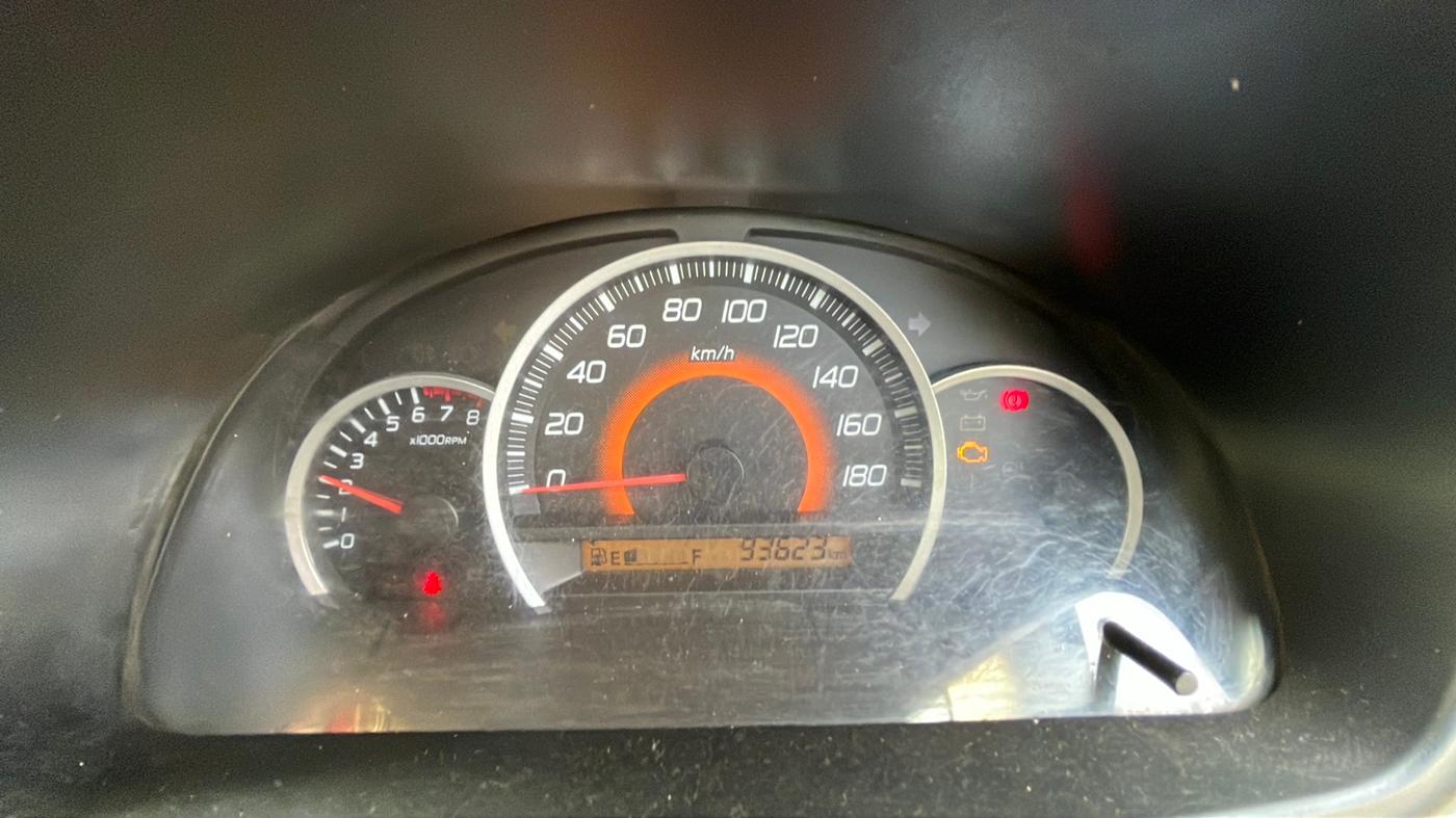 2016 Maruti Wagon R 1.0 VXI, Petrol, Manual, 93,623 km, Odometer Image
