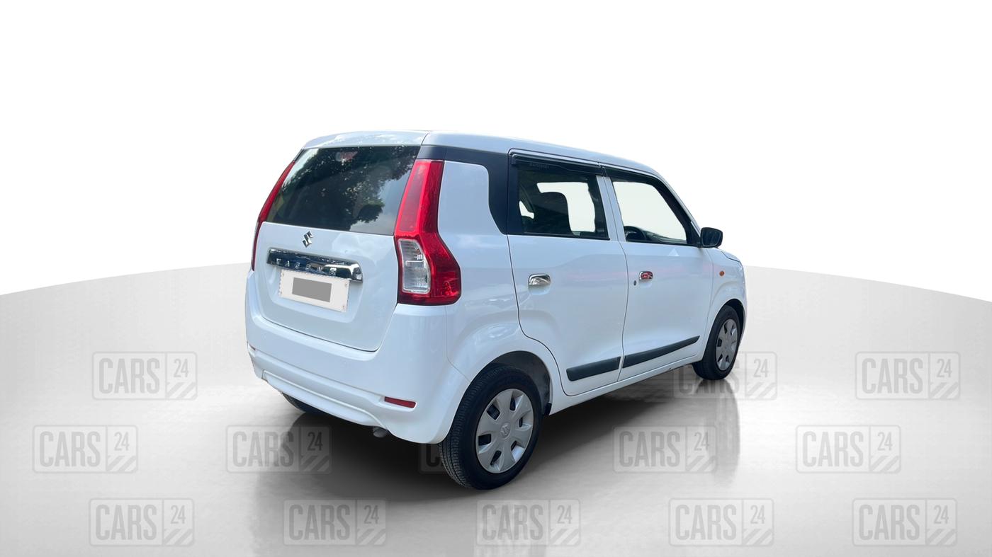 2019 Maruti New Wagon-R VXI 1.0, Petrol, Manual, 36,660 km, Right Back Diagonal