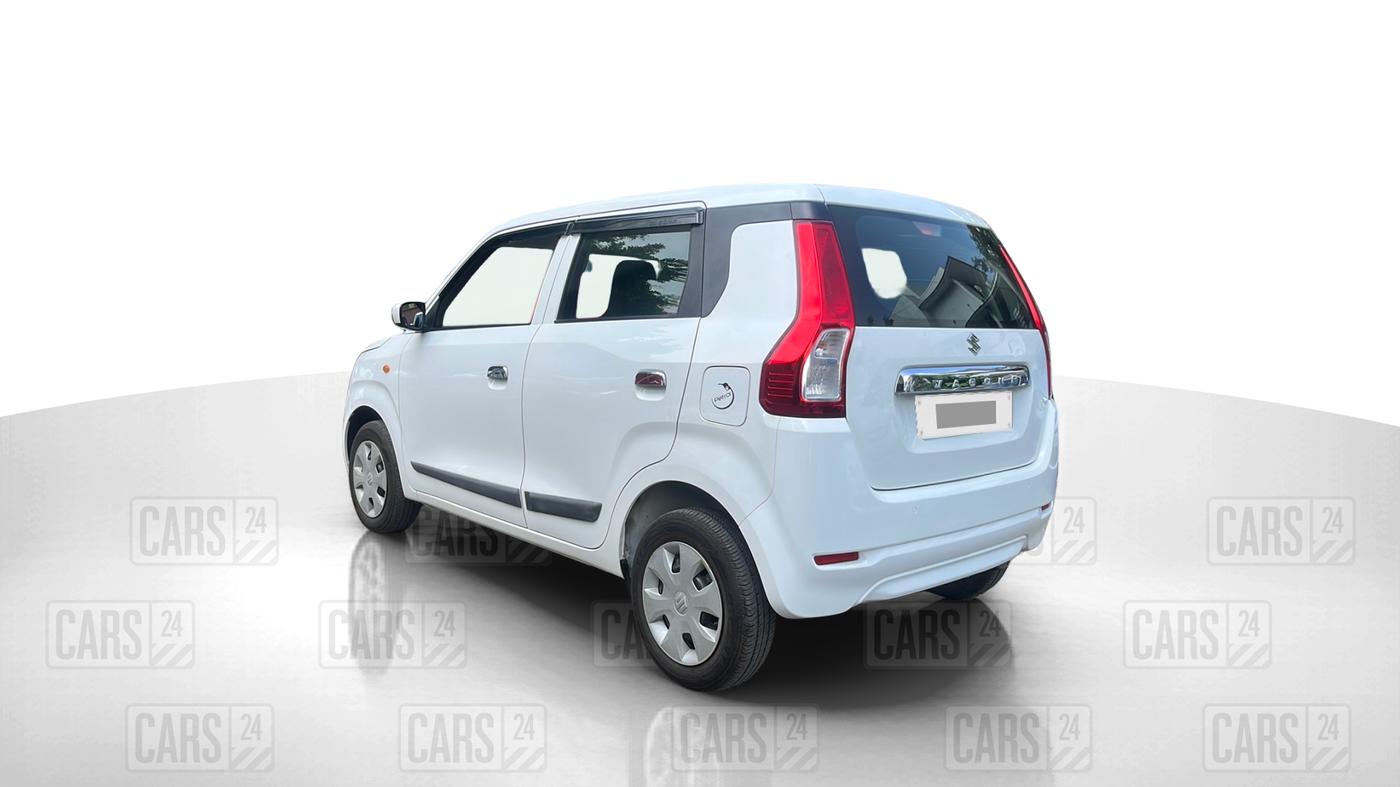 2019 Maruti New Wagon-R VXI 1.0, Petrol, Manual, 36,660 km, Left Back Diagonal
