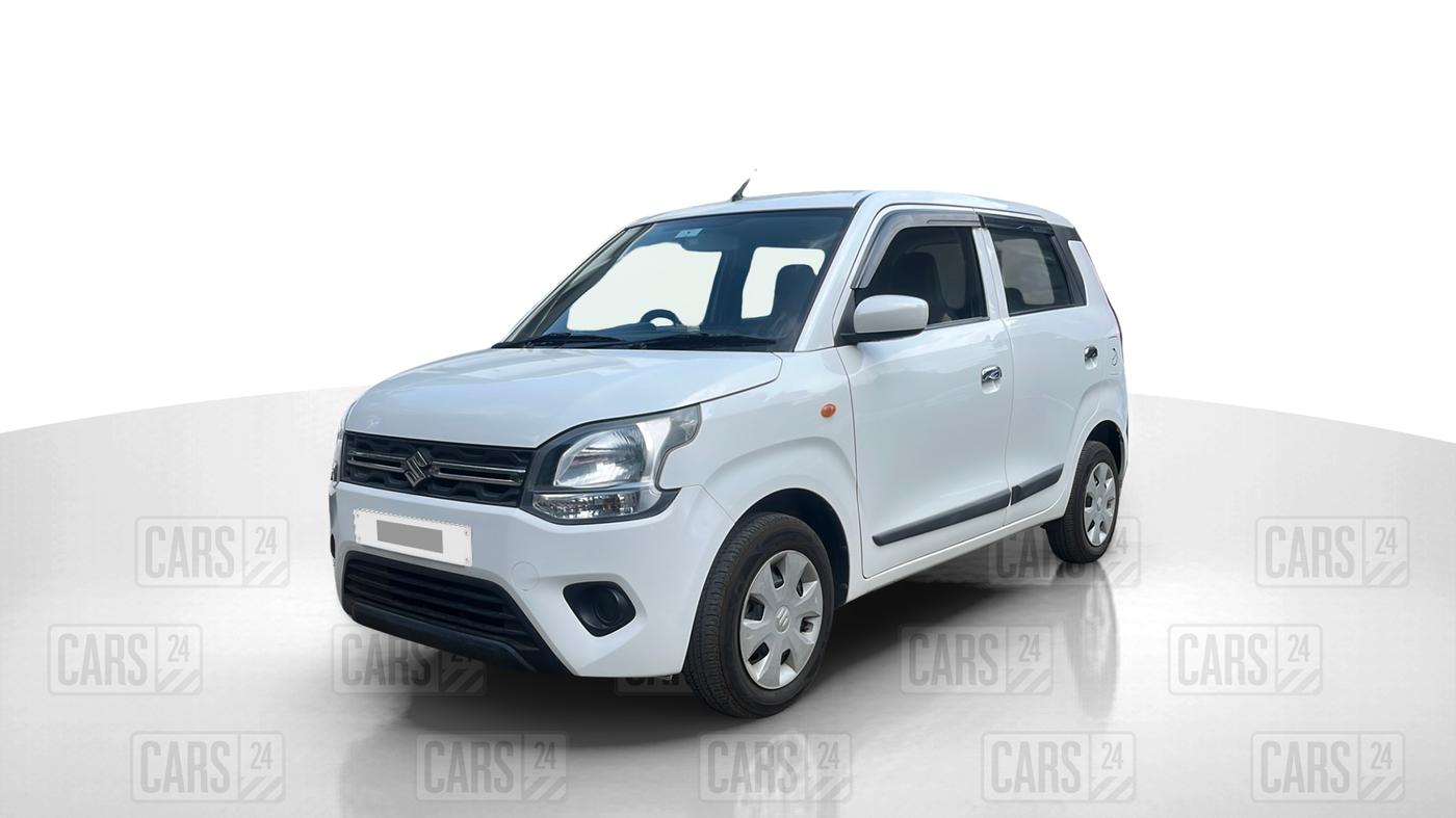 2019 Maruti New Wagon-R VXI 1.0, Petrol, Manual, 36,660 km, Left Front Diagonal