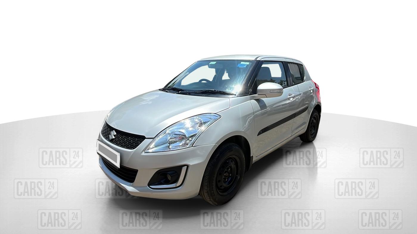2015 Maruti Swift VXI ABS, Petrol, Manual, 80,418 km, Left Front Diagonal