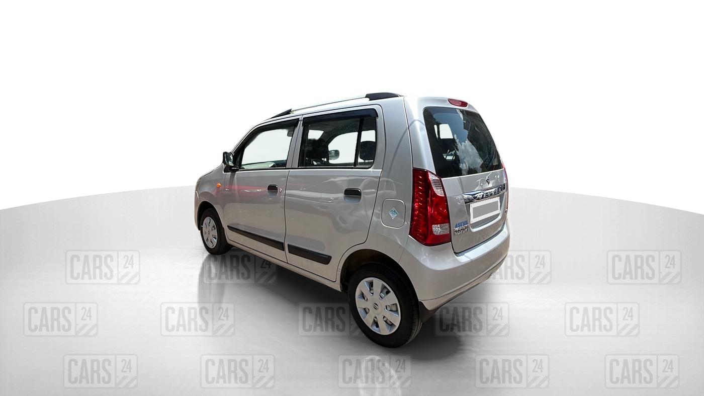2013 Maruti Wagon R 1.0 LXI, Petrol, Manual, 54,306 km, Left Back Diagonal