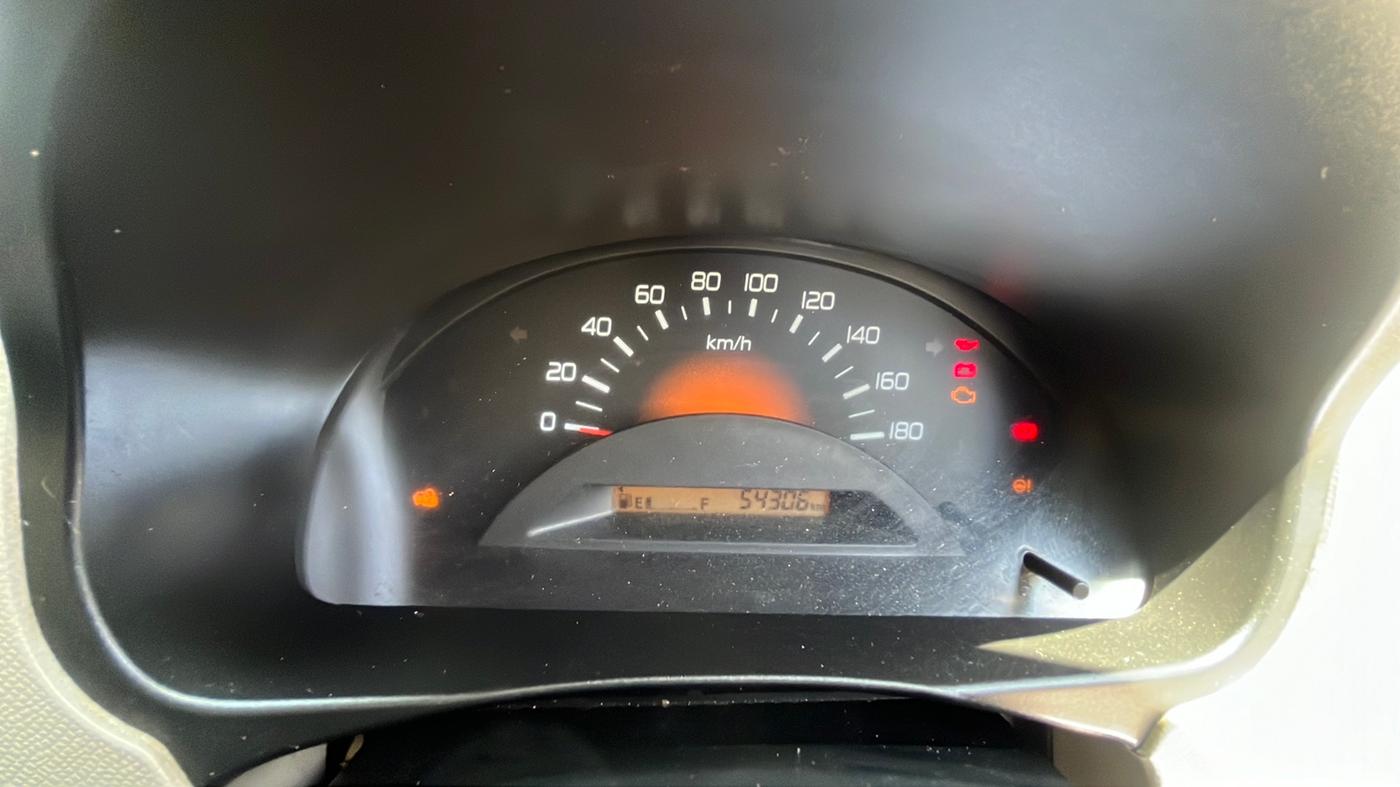 2013 Maruti Wagon R 1.0 LXI, Petrol, Manual, 54,306 km, Odometer Image