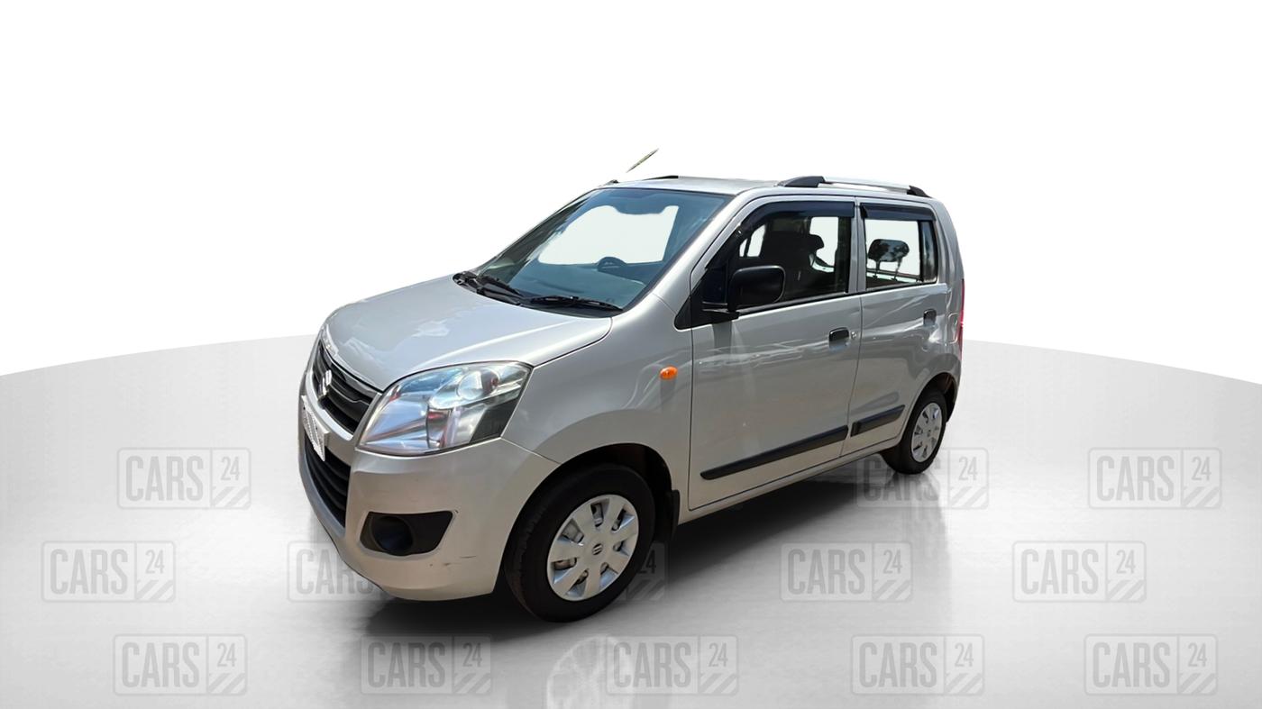 2013 Maruti Wagon R 1.0 LXI, Petrol, Manual, 54,306 km, Left Front Diagonal