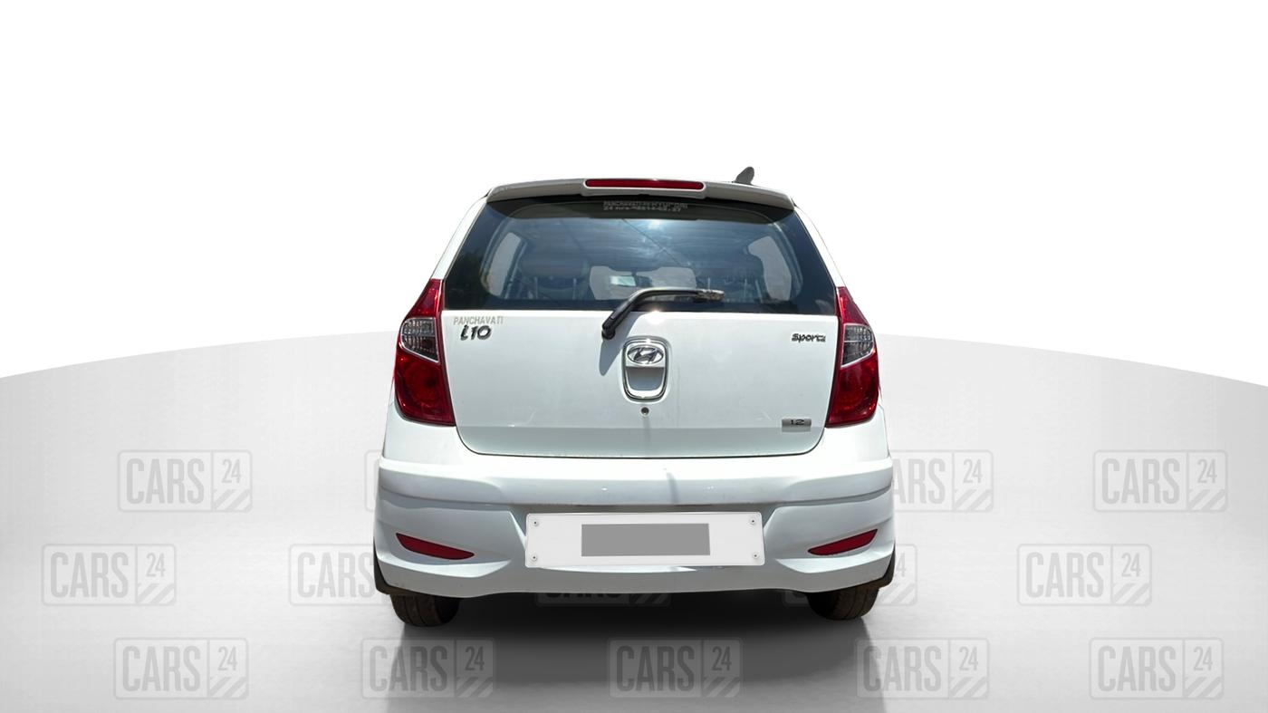 2013 Hyundai i10 SPORTZ 1.2 AT, Petrol, Automatic, 54,630 km, Back/Rear